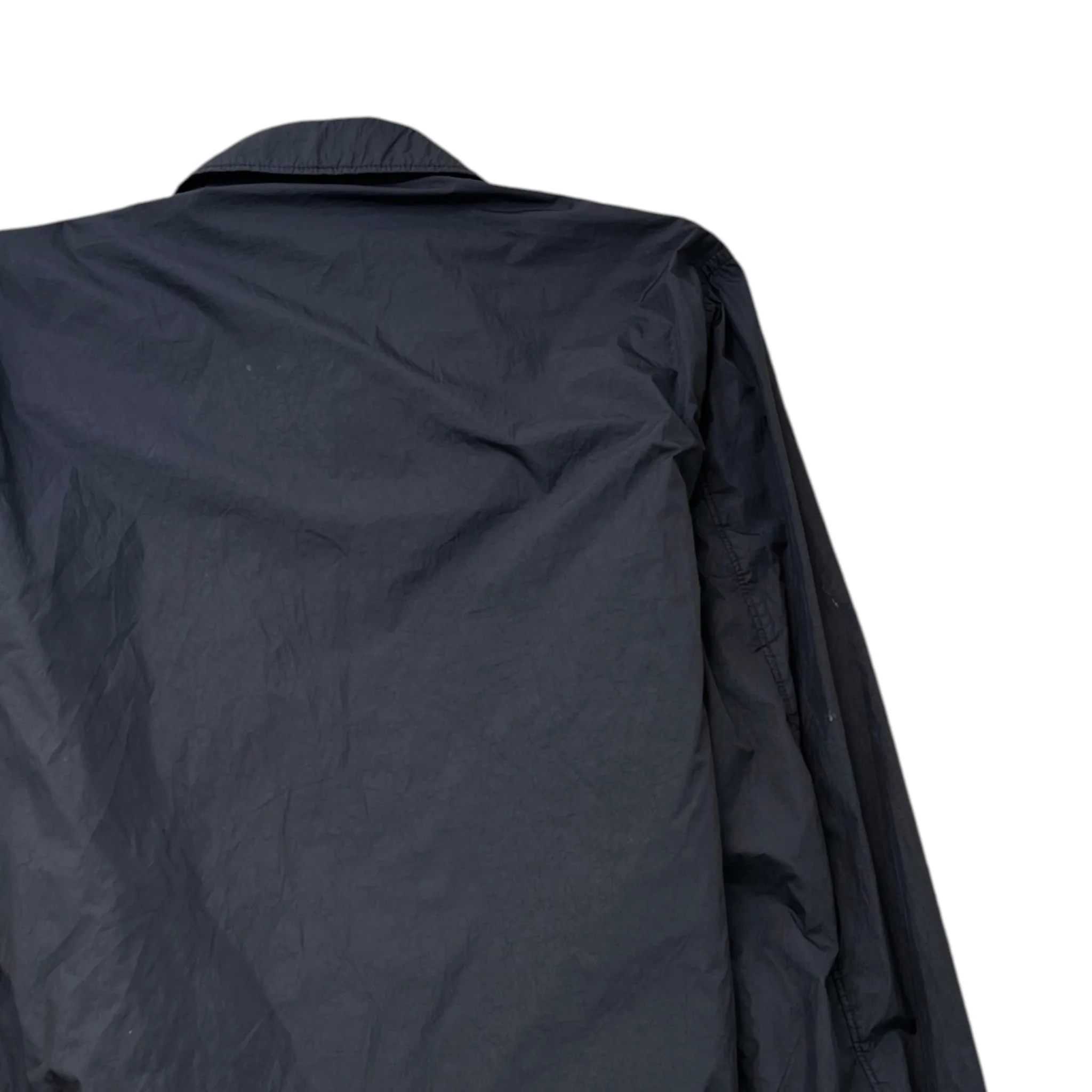 Men's Applique Logo Jacket Black Size M - Image 4