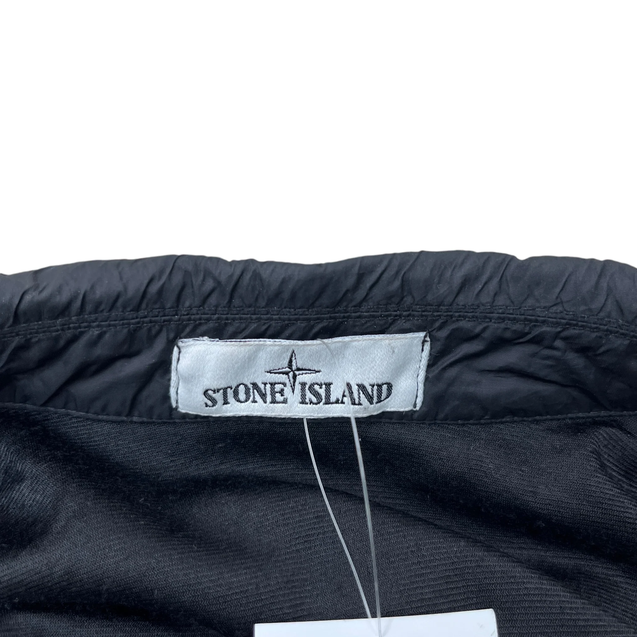 Men's Applique Logo Jacket Black Size M - Image 5