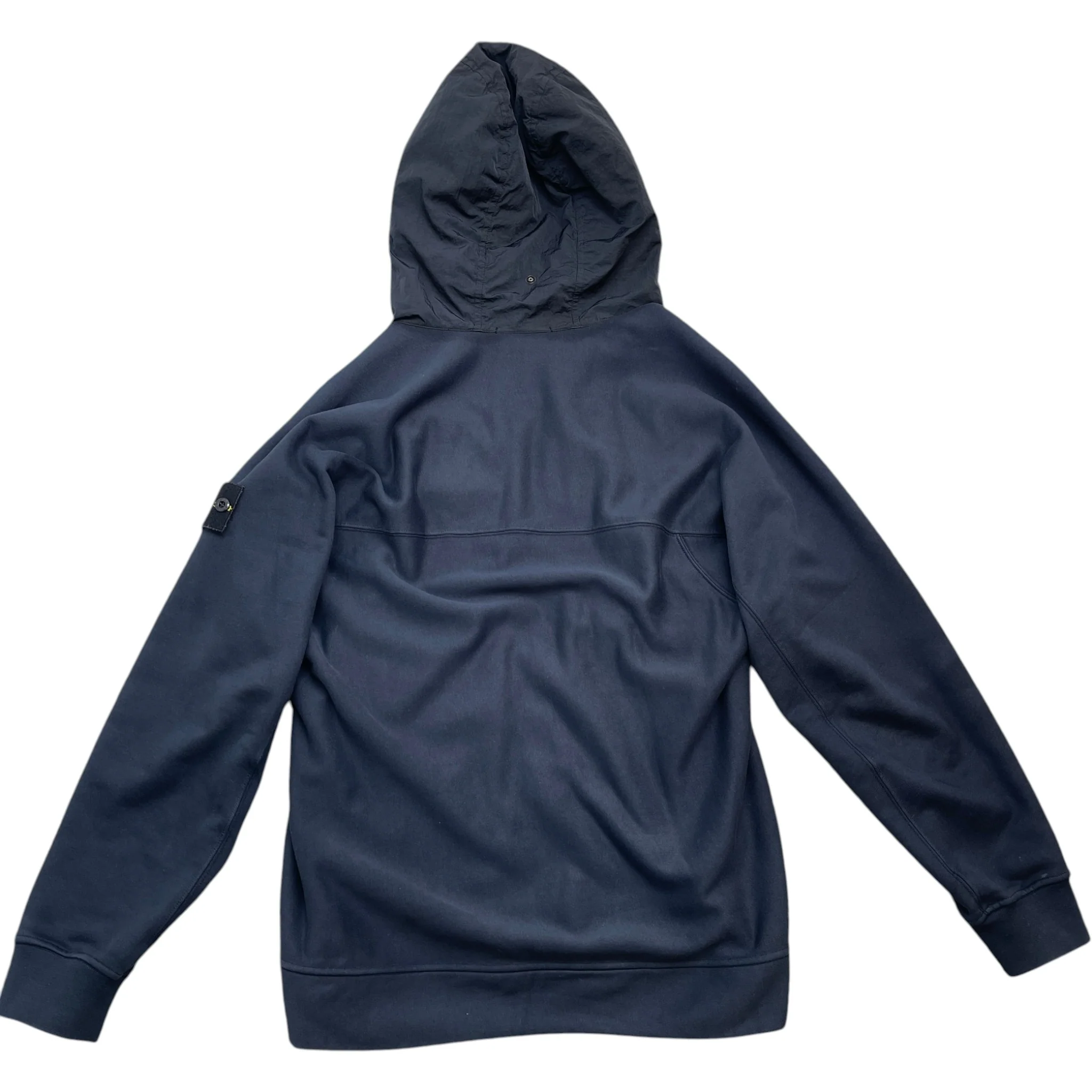 Men's Applique Logo Jacket Navy Size S - Image 2