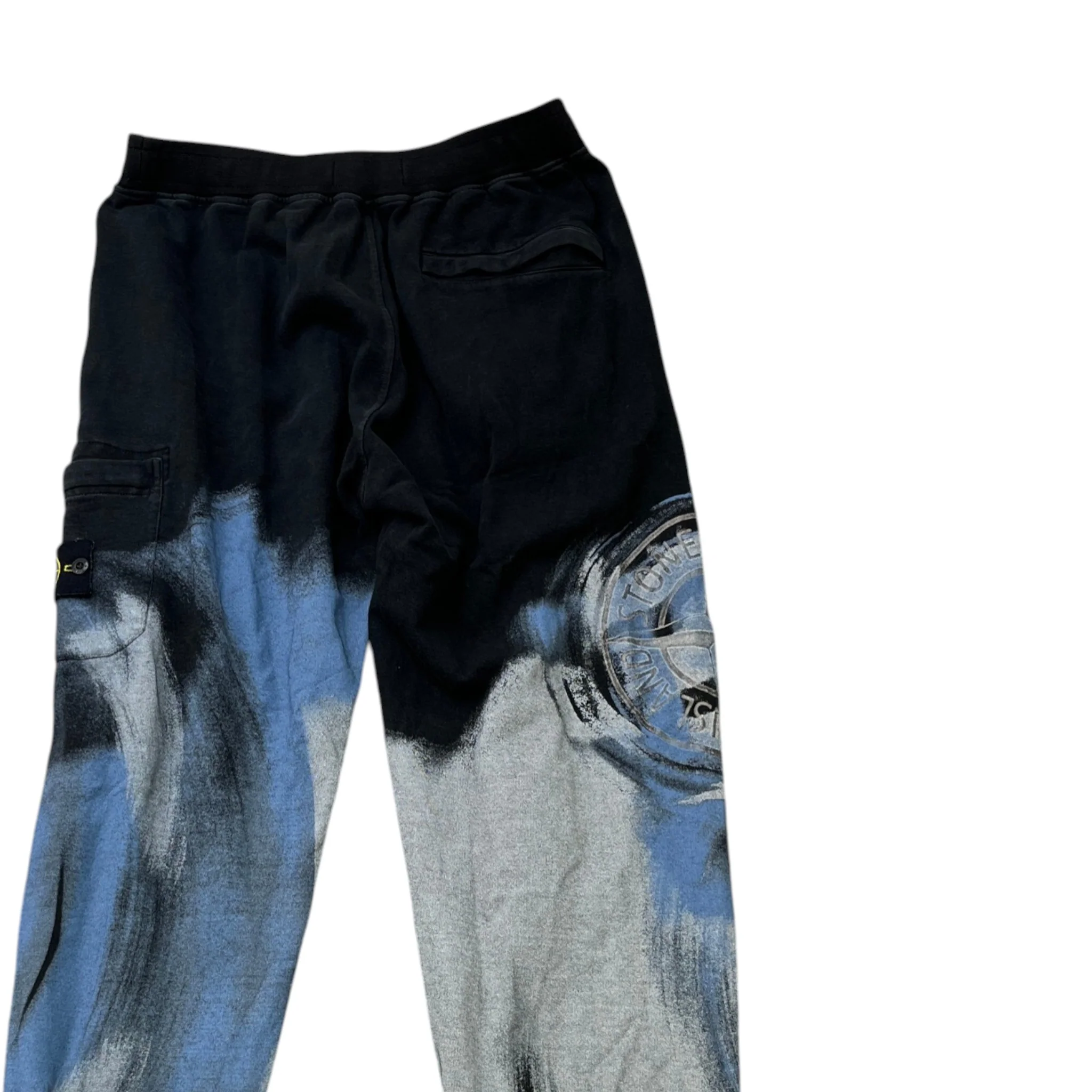 Men's Applique Logo Joggers Black Size M - Image 4