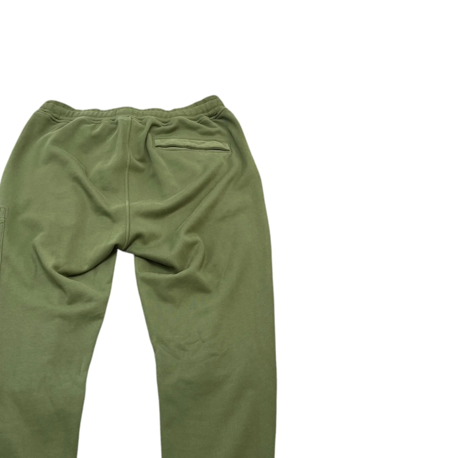 Men's Applique Logo Joggers Green Size M - Image 4