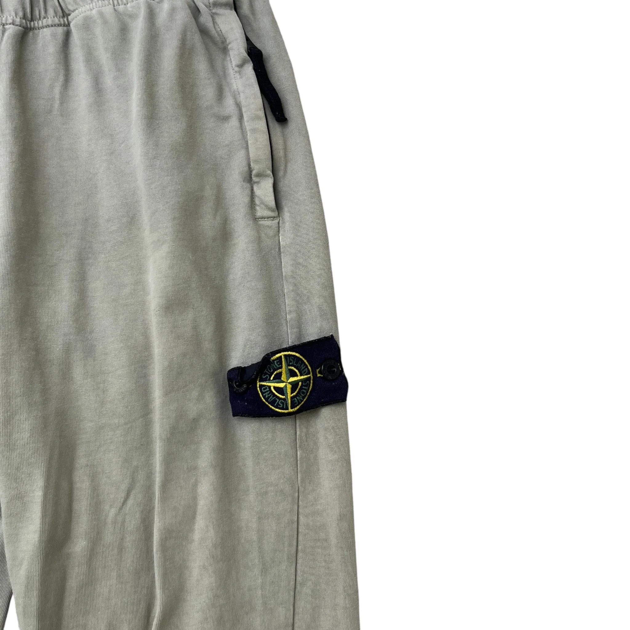 Men's Applique Logo Joggers Green Size S - Image 5
