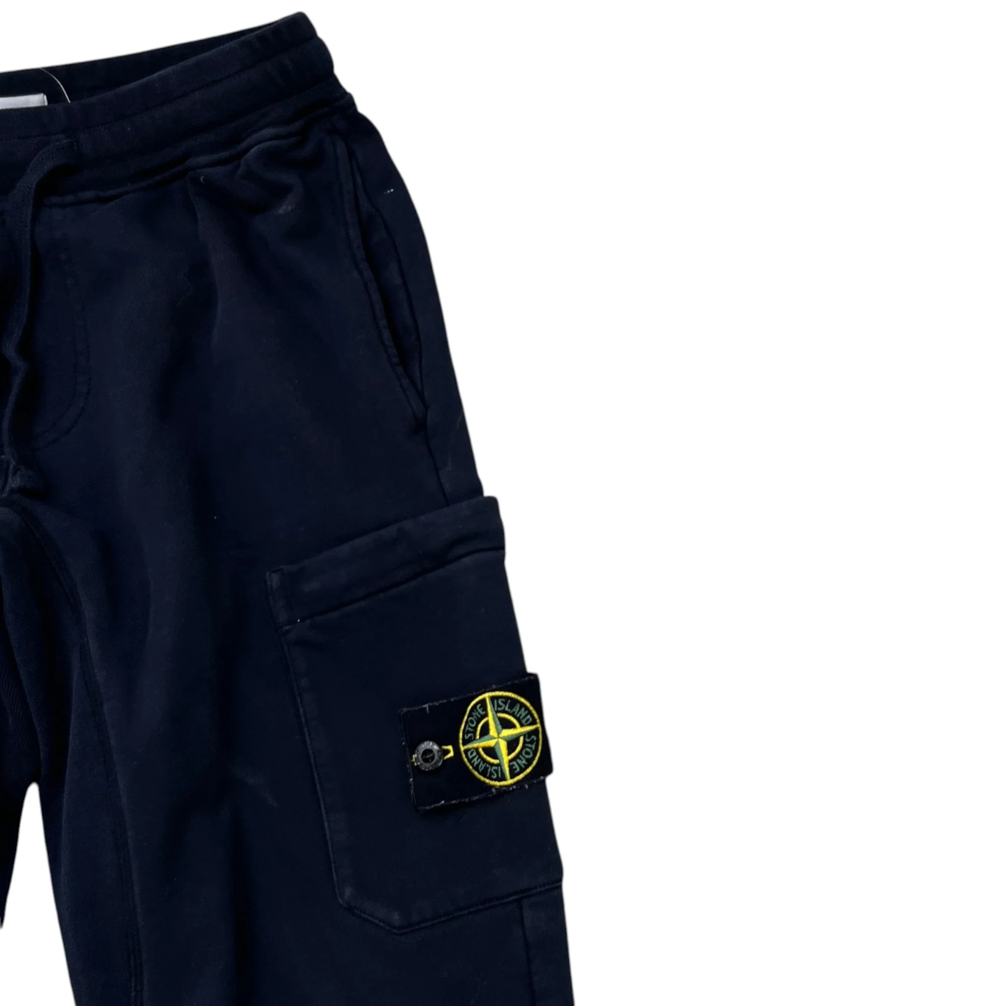 Men's Applique Logo Joggers Navy Size S - Image 5