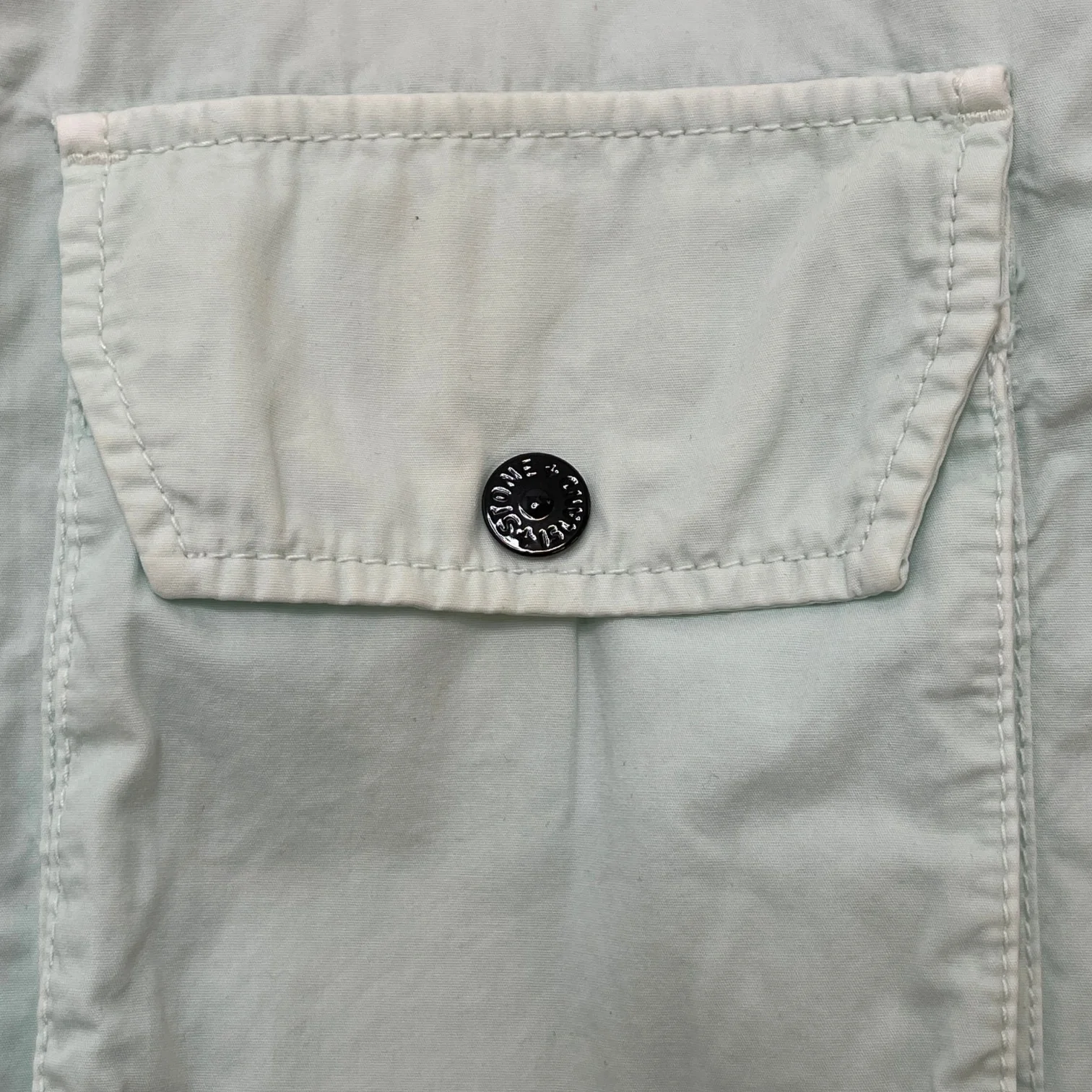 Men's Applique Logo OverShirt Green Size M - Image 6