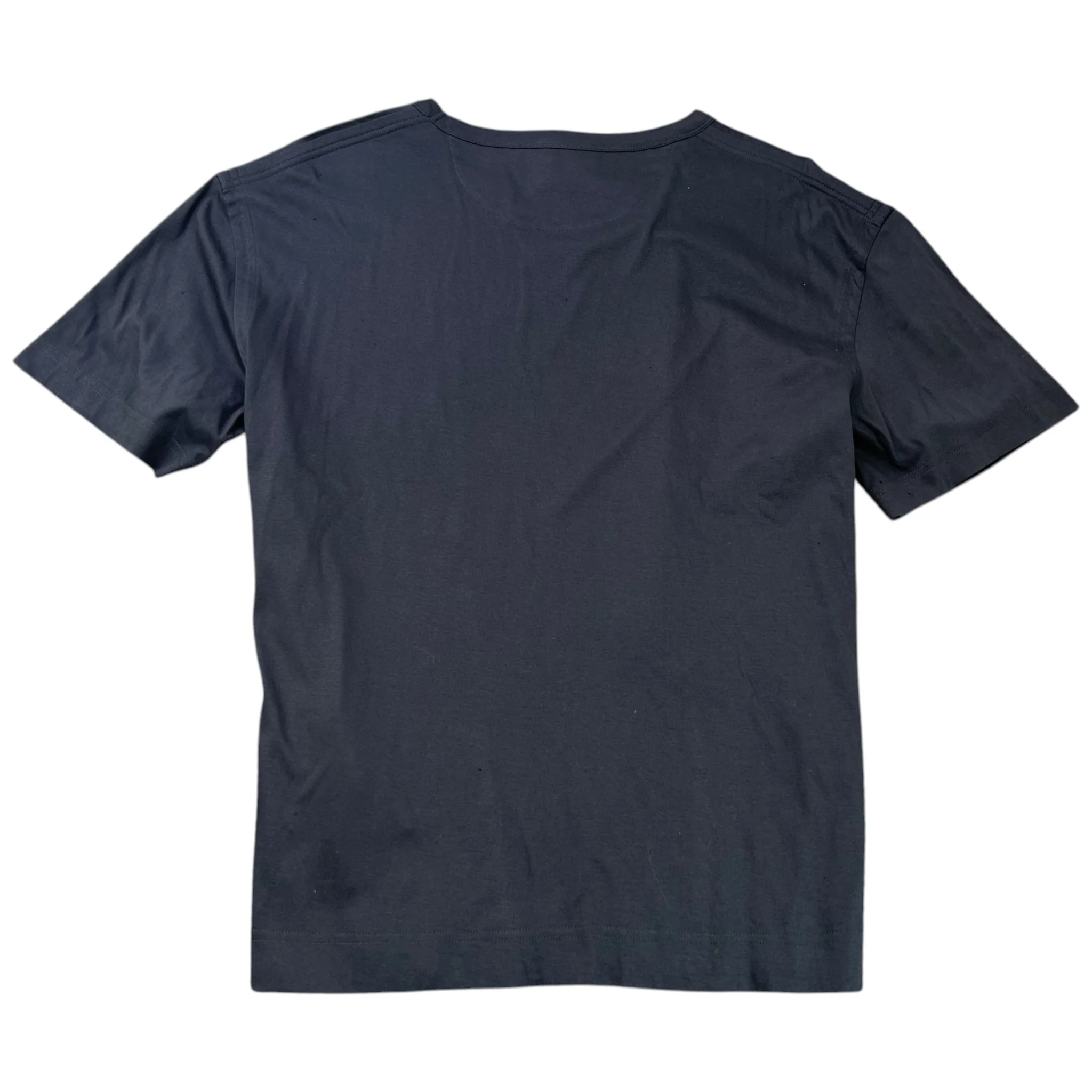 Men's Applique Logo T-Shirt Grey Size XXL - Image 2