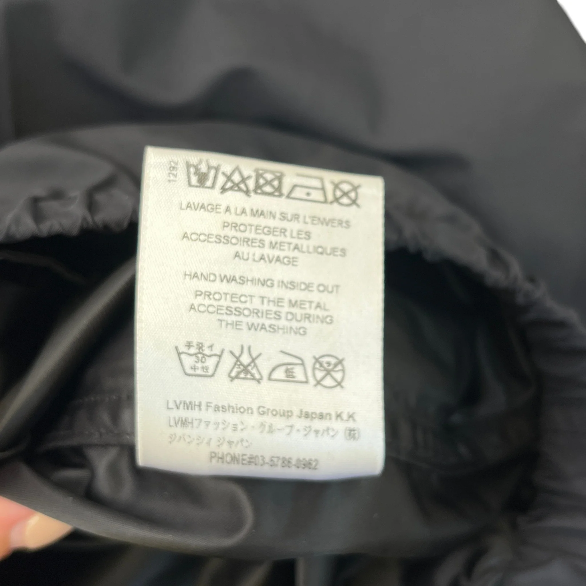 Men's Applique Logo Windbreaker Black Size IT 48 / M - Image 6