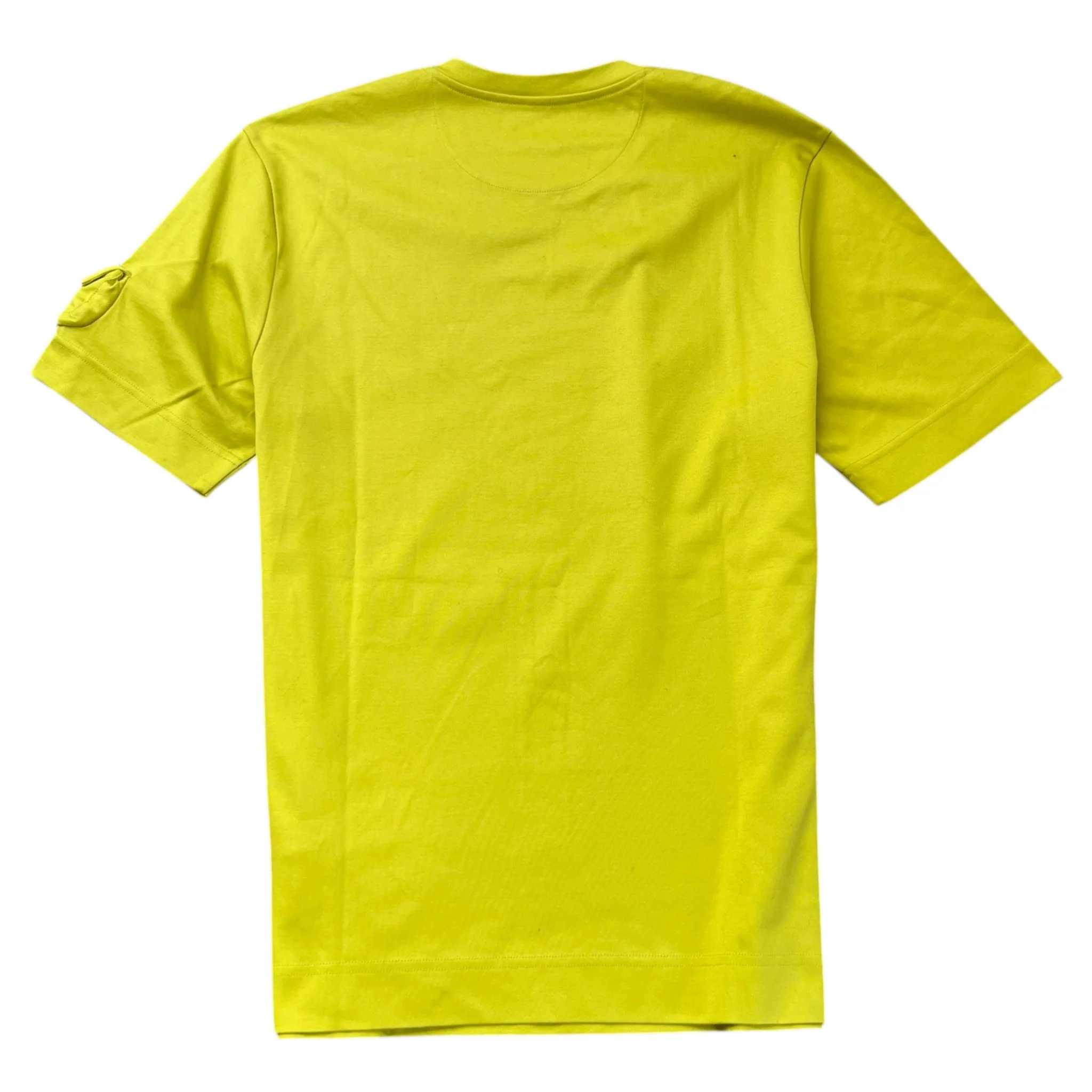 Men's Arm Pocket Logo T-Shirt Green Size M - Image 2