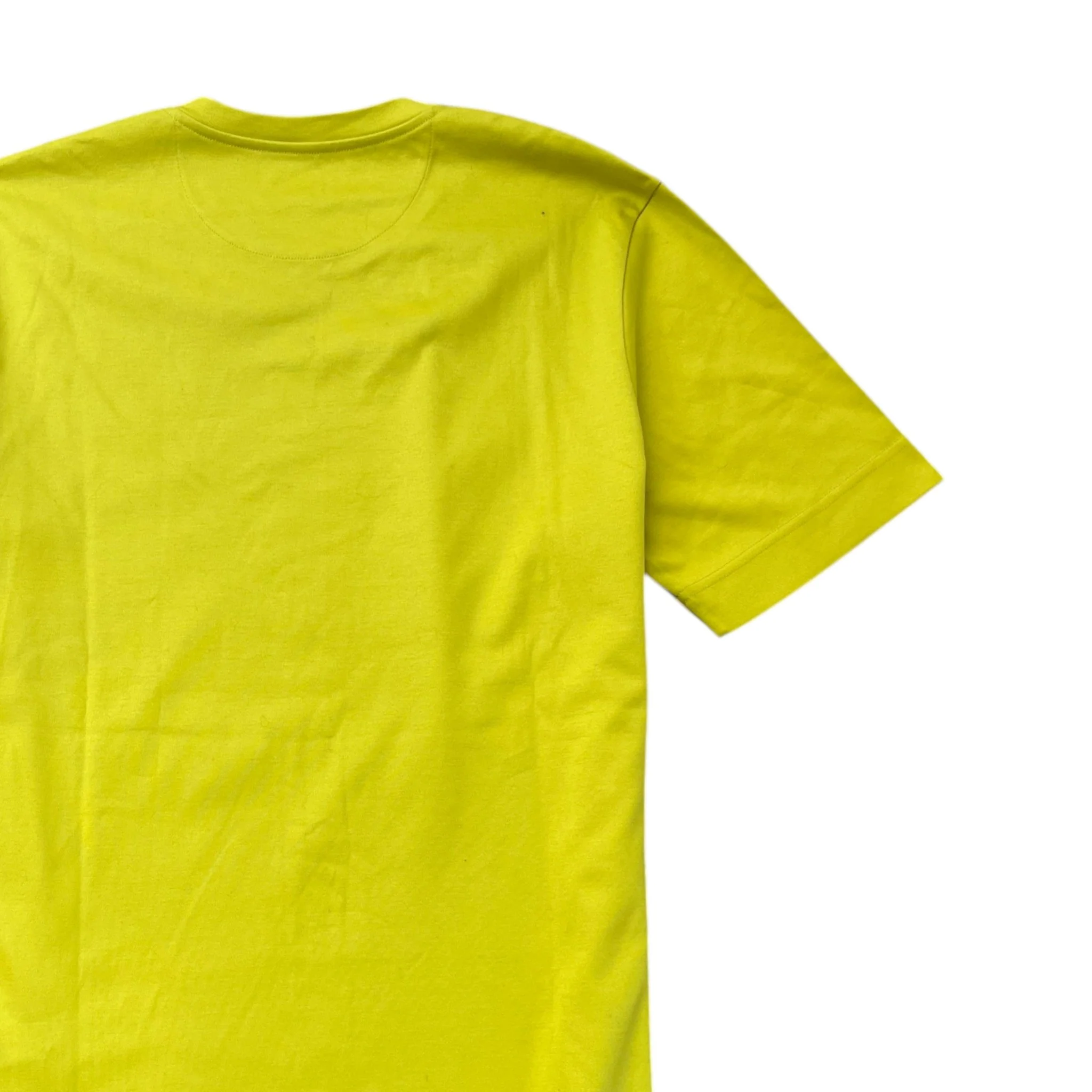 Men's Arm Pocket Logo T-Shirt Green Size M - Image 4
