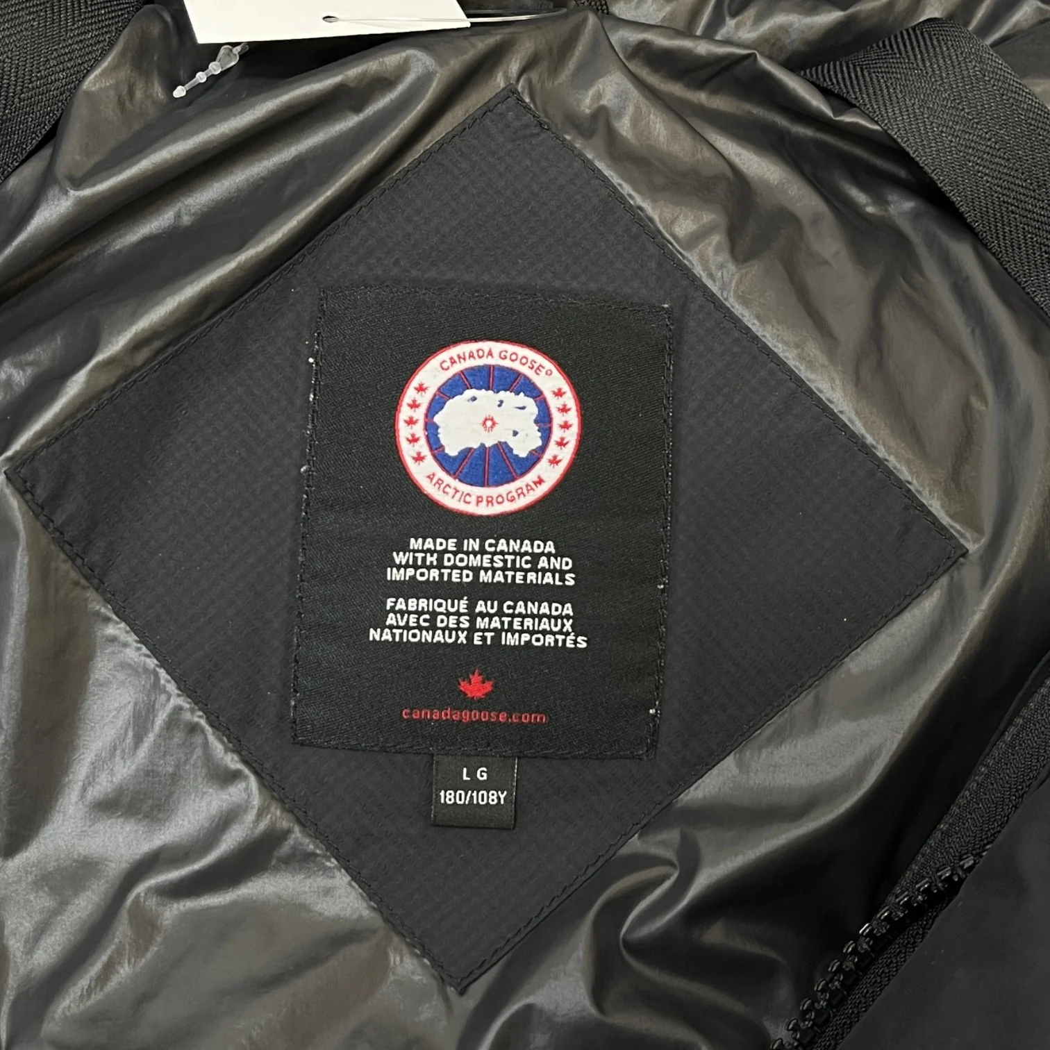 Men's Armstrong Down Jacket Black Size L - Image 7