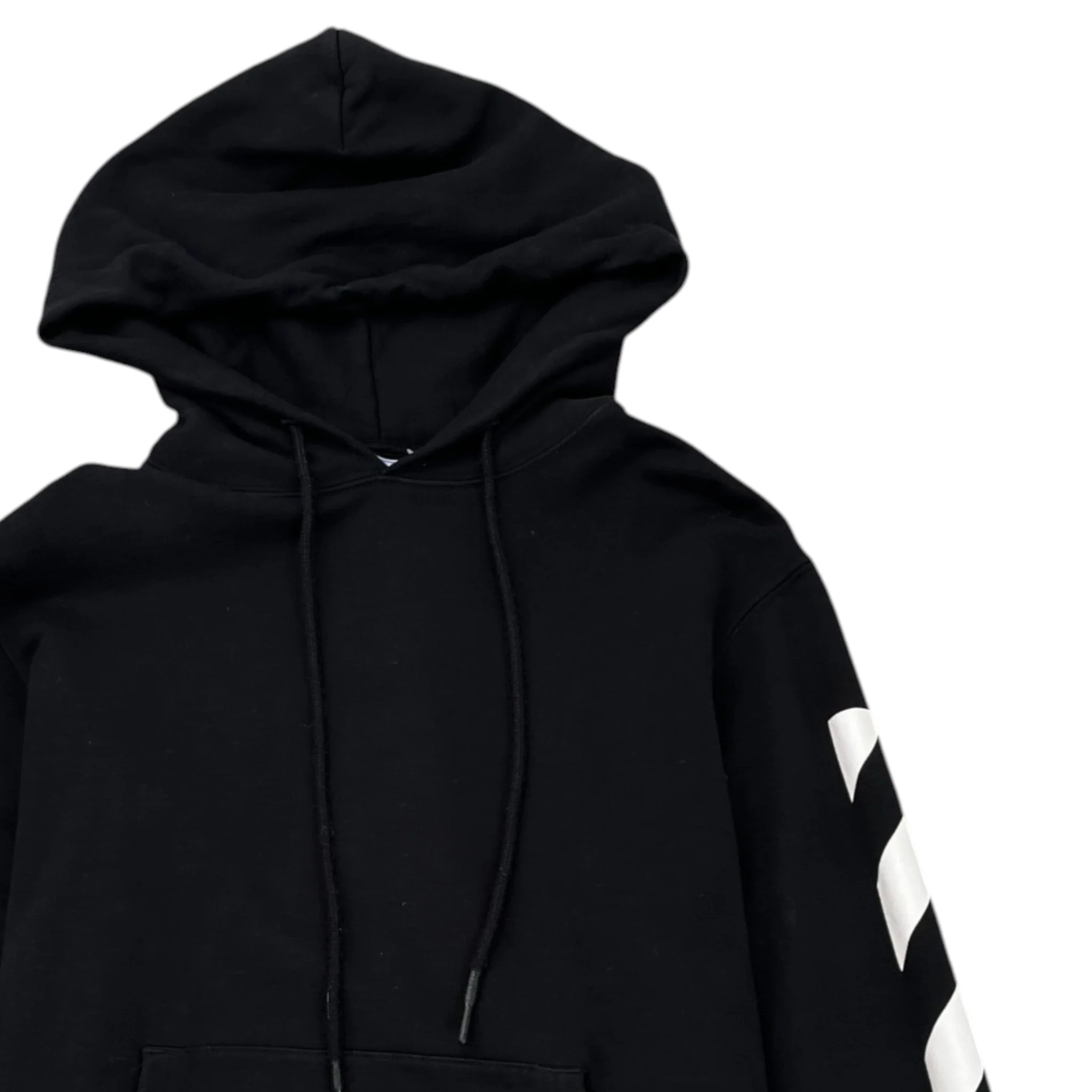 Men's Arrow Logo Hoodie Black Size S - Image 3