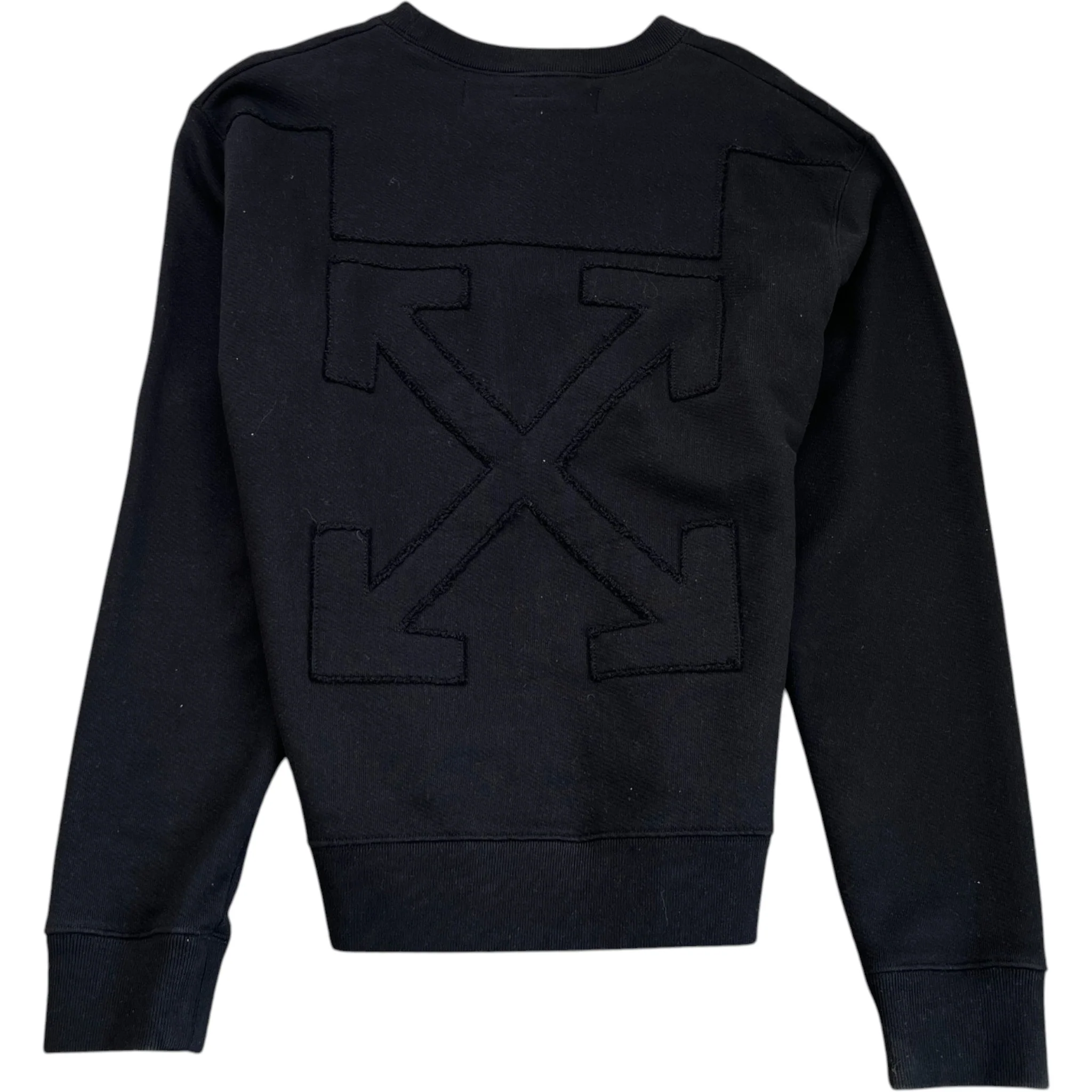 Men's Arrow Logo Jumper Black Size XL - Image 2