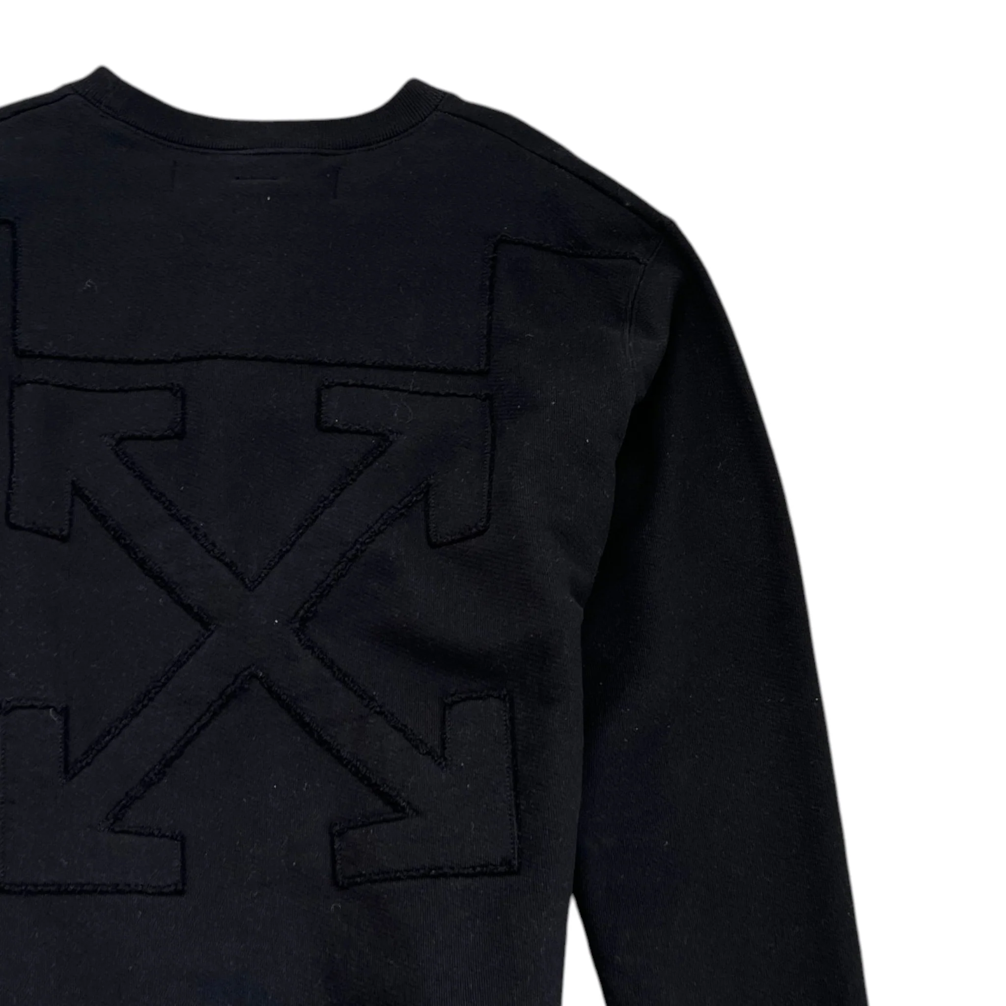 Men's Arrow Logo Jumper Black Size XL - Image 4
