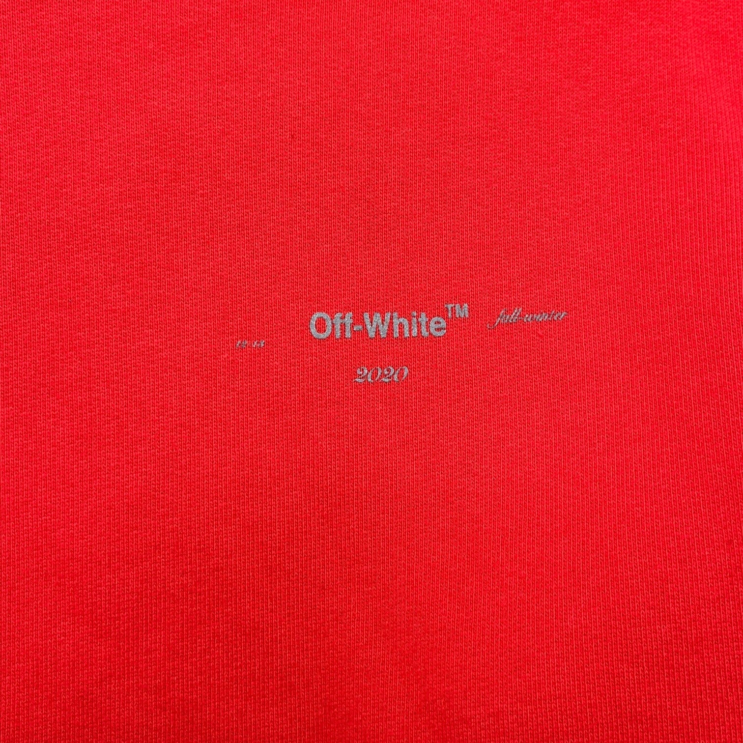 Men's Arrow Logo Sweatshirt Red Size S - Image 6