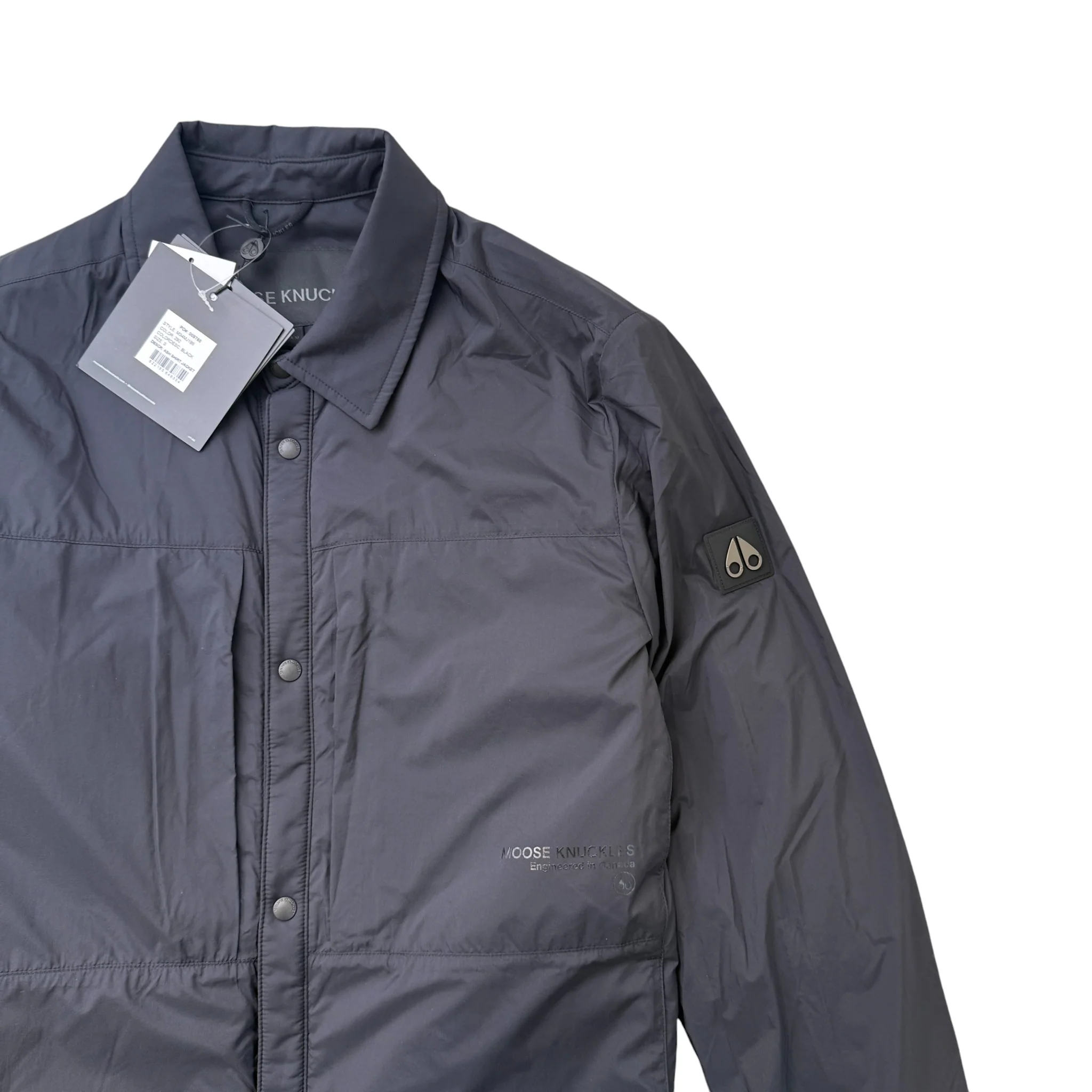 Men's Ash Jacket Black Size S - Image 3
