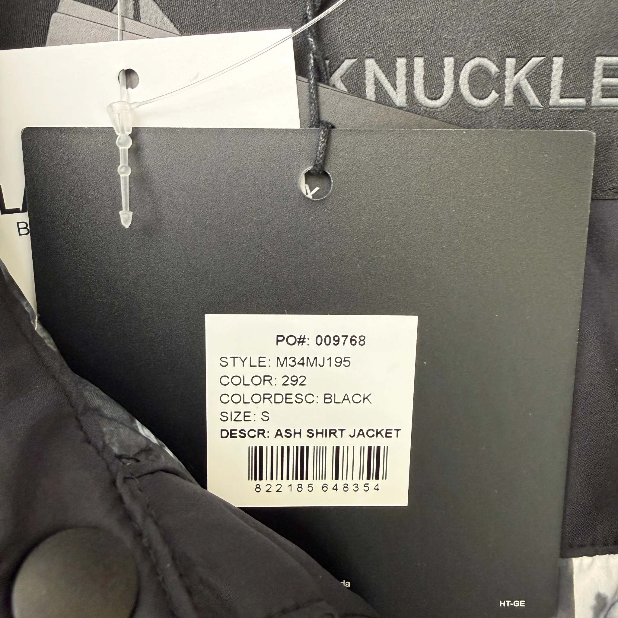 Men's Ash Jacket Black Size S - Image 5