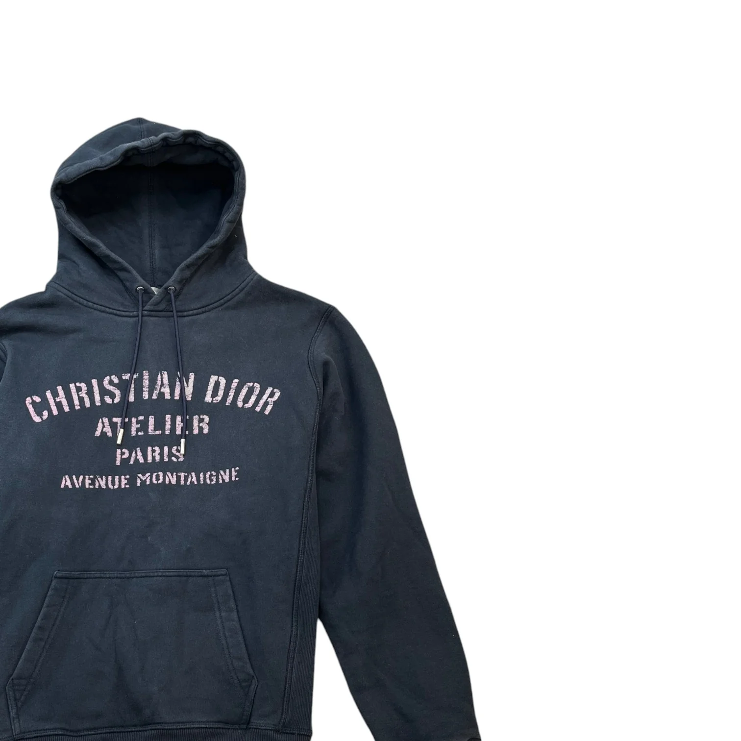 Men's Atelier Hoodie Navy Size M - Image 3