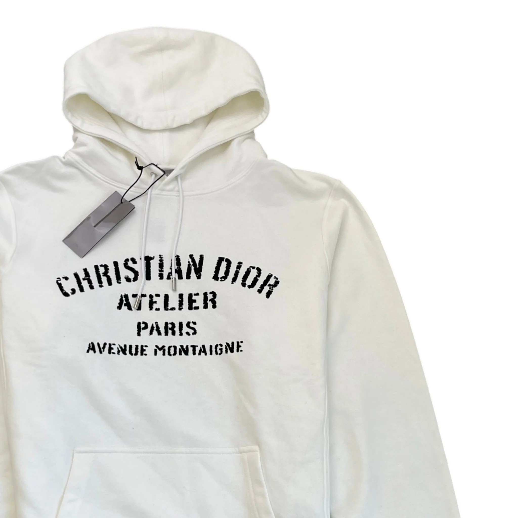 Men's Atelier Hoodie White Size XXL - Image 3