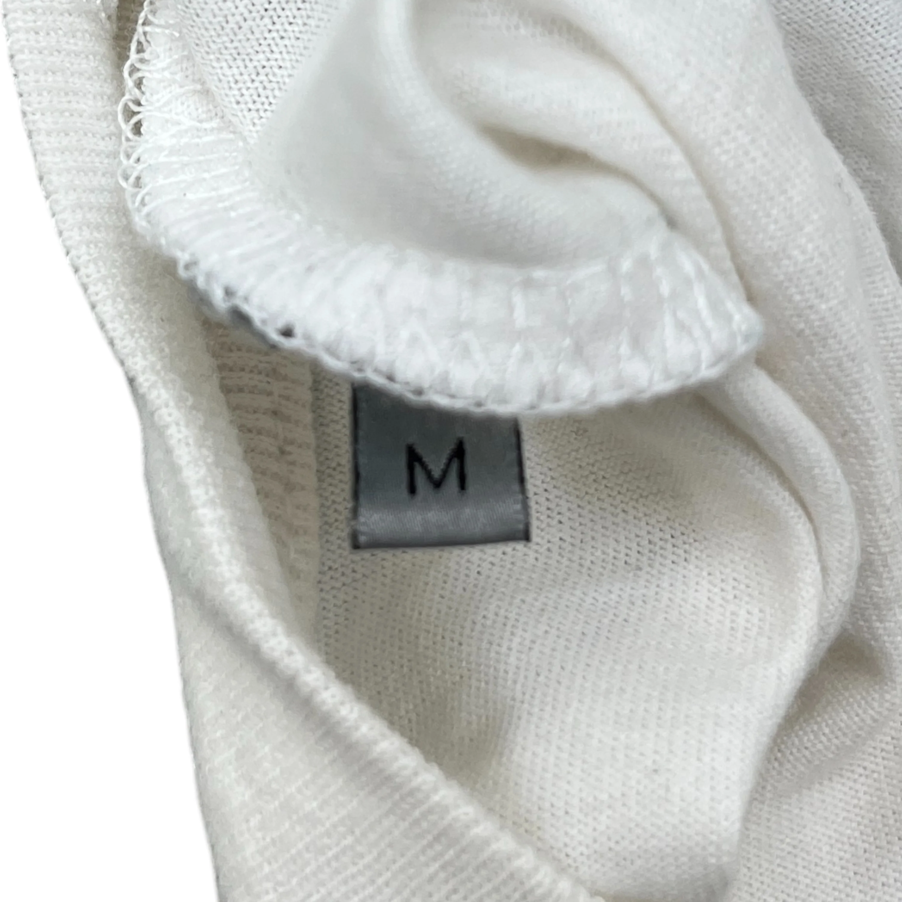 Men's Atelier Logo Long Sleeve T-Shirt White Size M - Image 6
