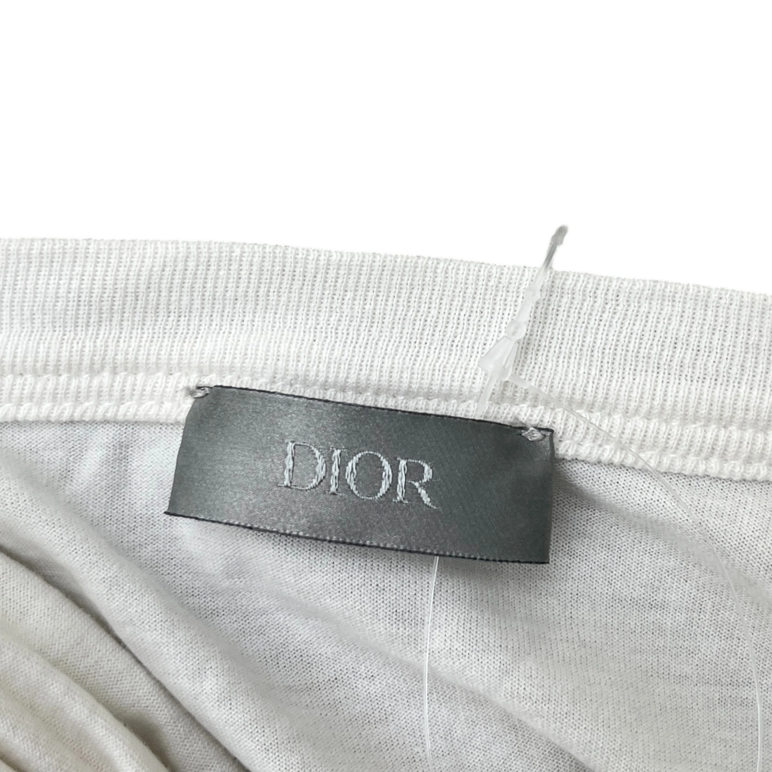 Men's Atelier Logo Long Sleeve T-Shirt White Size M - Image 7