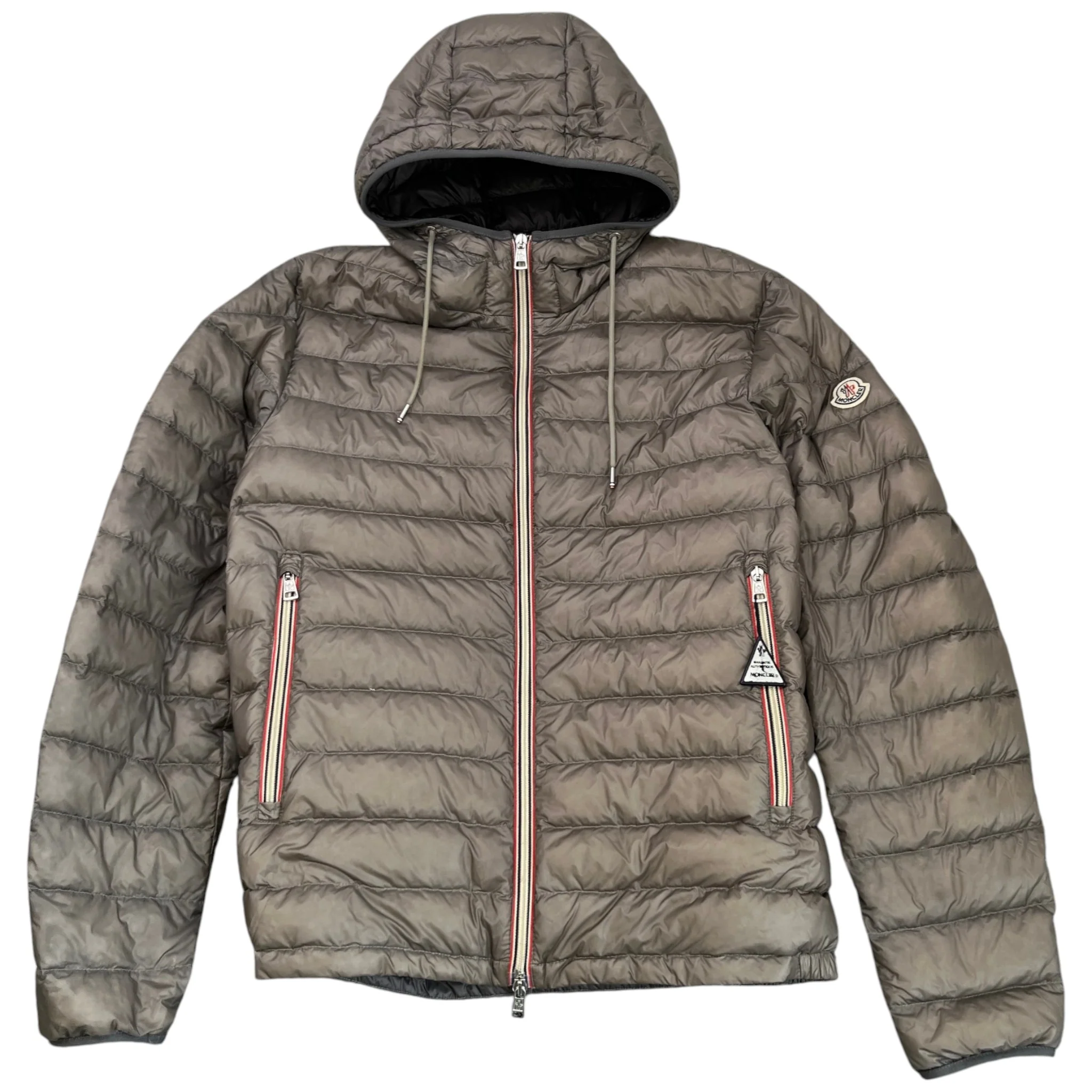 Men's Athenes Down Jacket Beige Size 5 / XXL