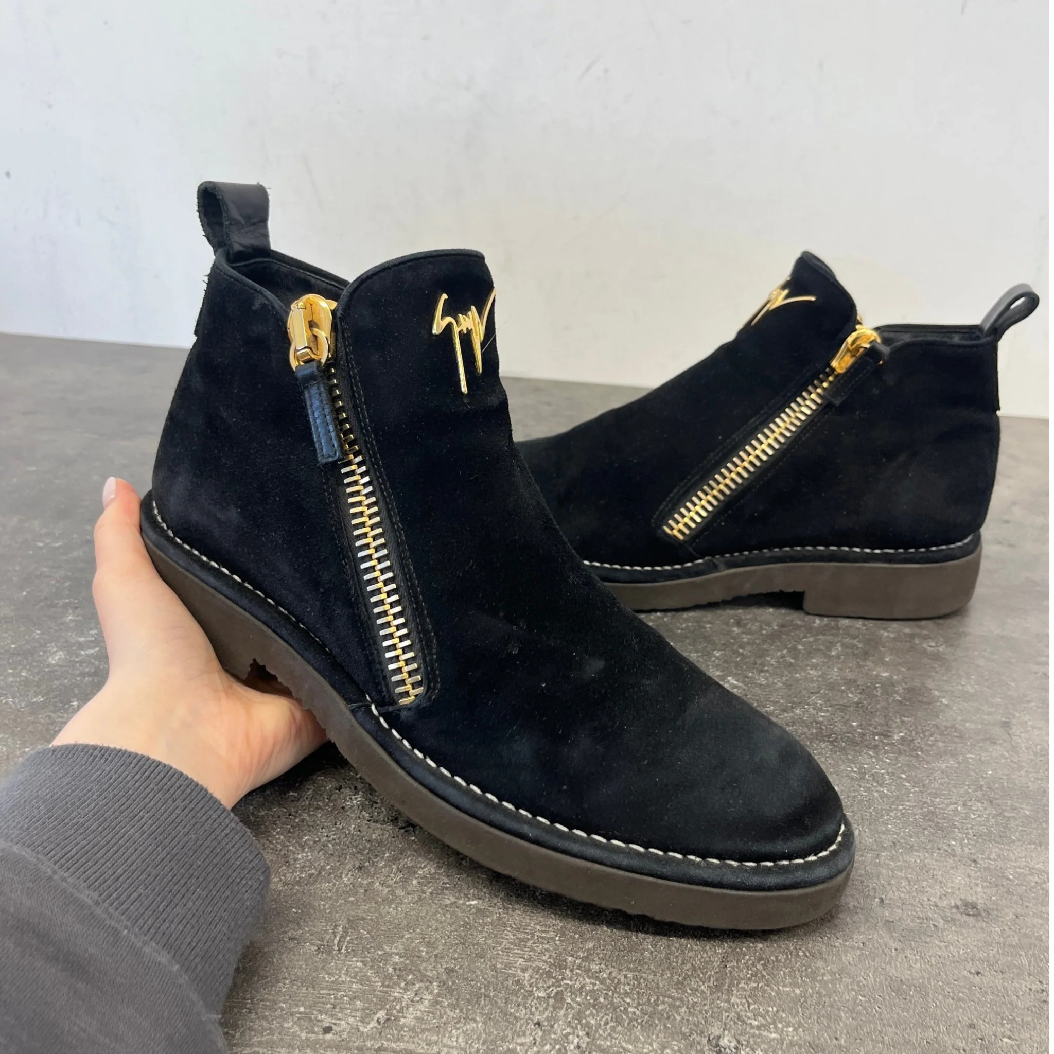 Men's Austin Boots Black Size EU 40 / UK 6 - Image 13