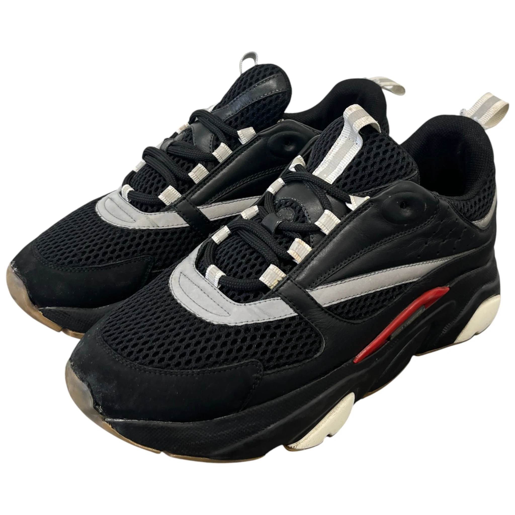 Men's B22 Low Trainers Black Size EU 41.5 / UK 7.5 - Image 9