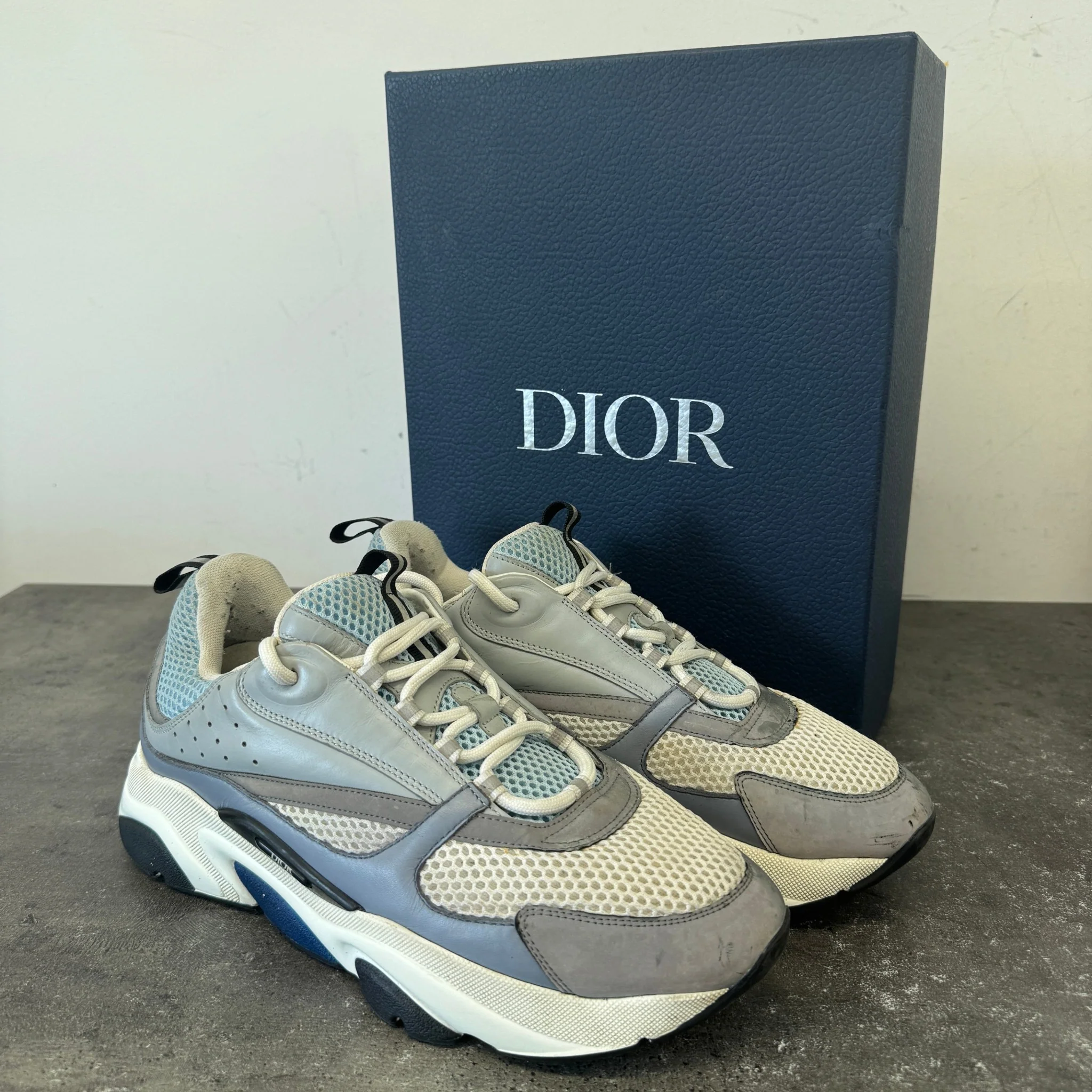 Men's B22 Low Trainers Blue Size EU 44.5 / UK 10.5 - Image 13