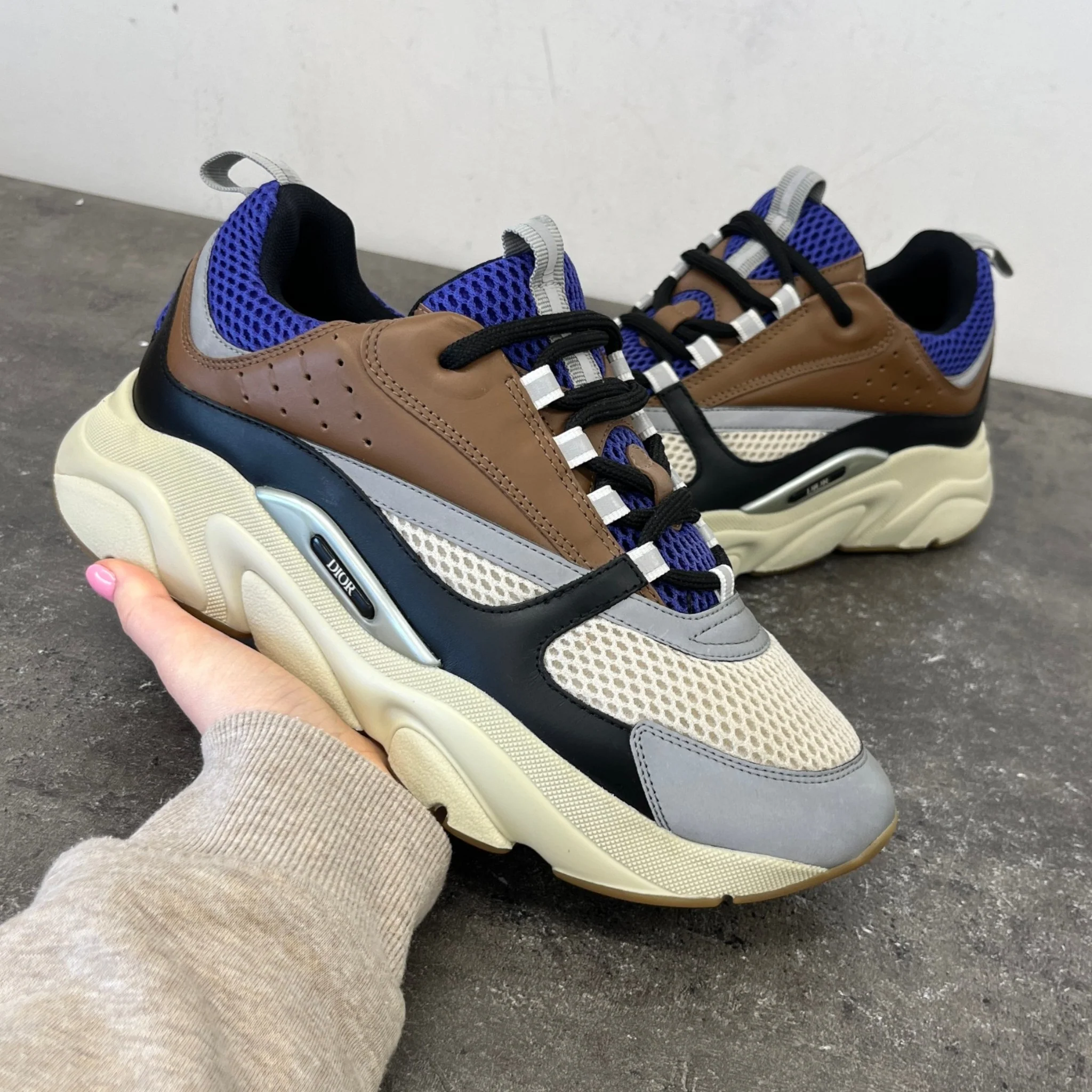 Men's B22 Low Trainers Brown Size EU 42 / UK 8 - Image 12