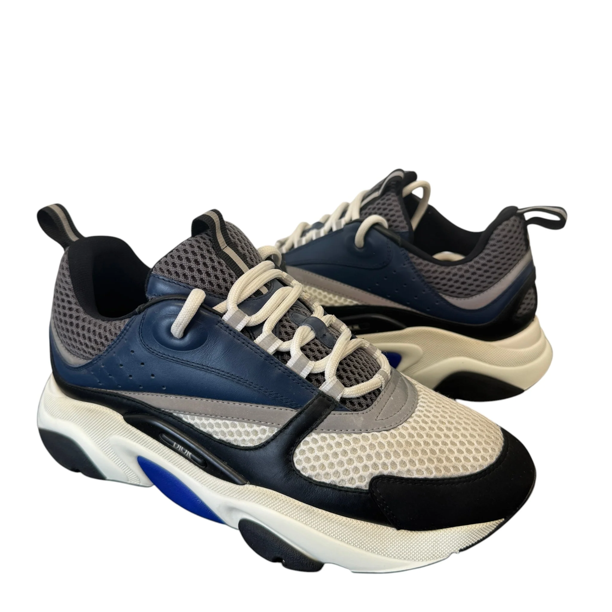 Men's B22 Low Trainers Navy Size EU 41.5 / UK 7.5 - Image 3