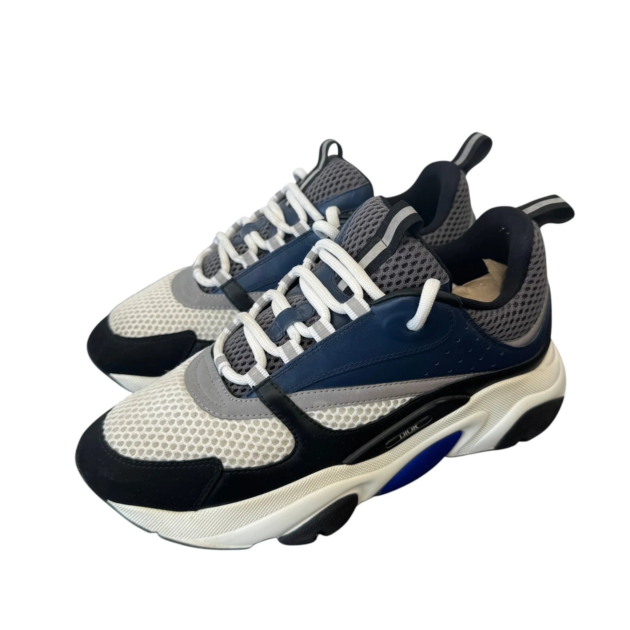 Men's B22 Low Trainers Navy Size EU 41.5 / UK 7.5 - Image 7