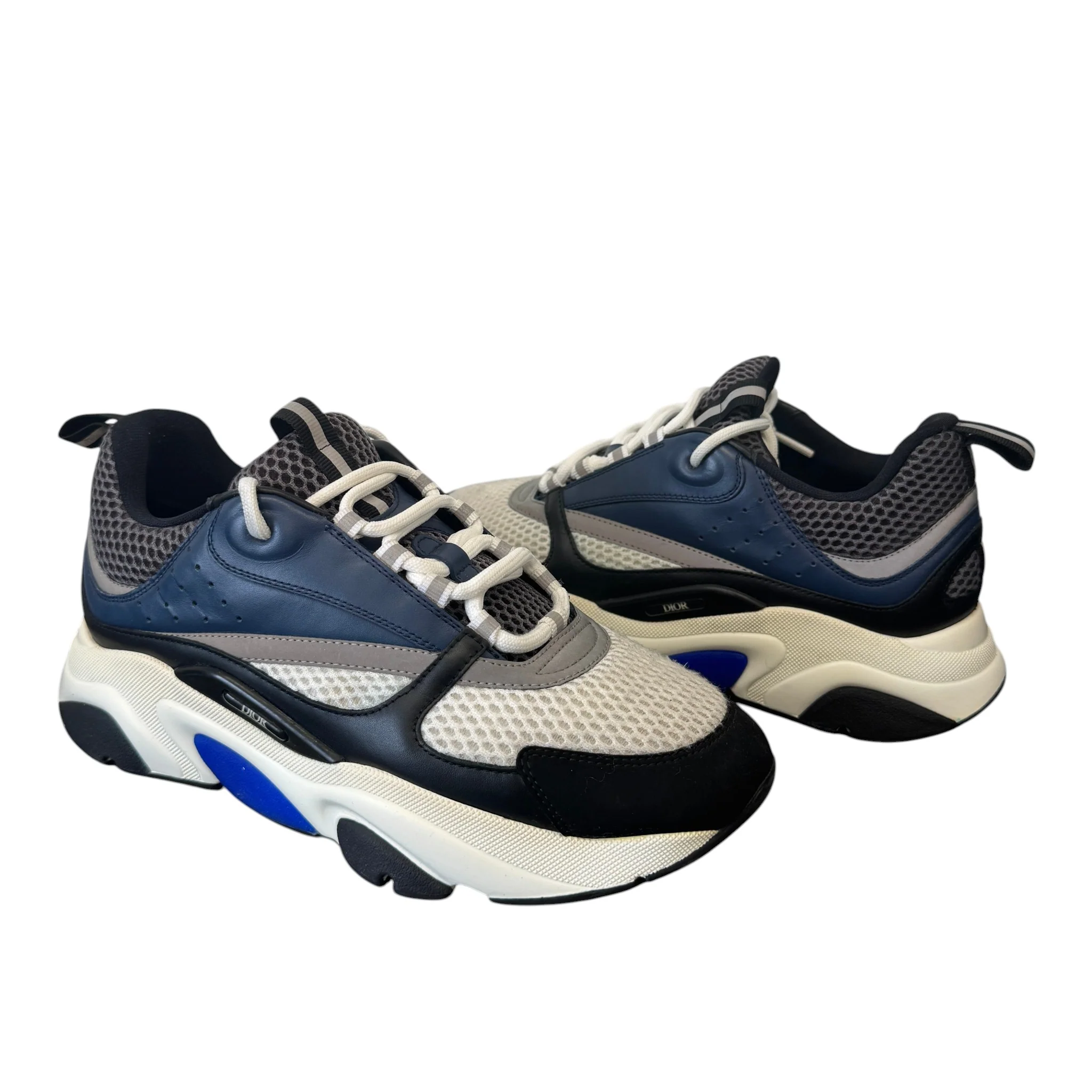 Men's B22 Low Trainers Navy Size EU 42 / UK 8 - Image 3