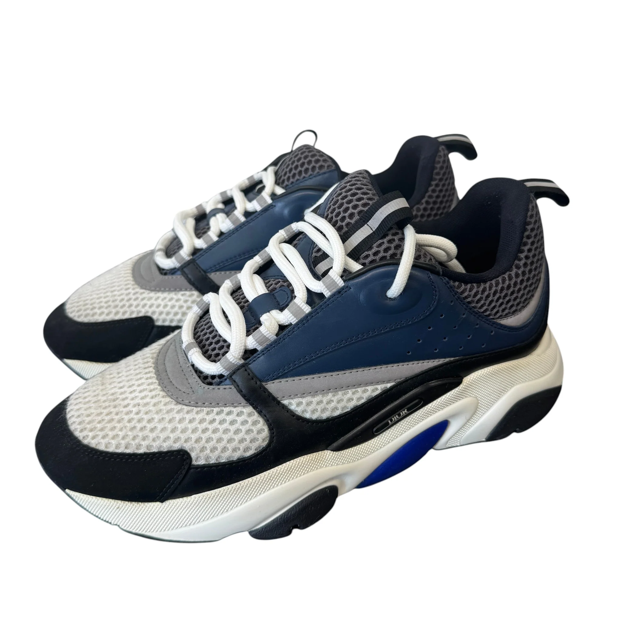 Men's B22 Low Trainers Navy Size EU 42 / UK 8 - Image 7