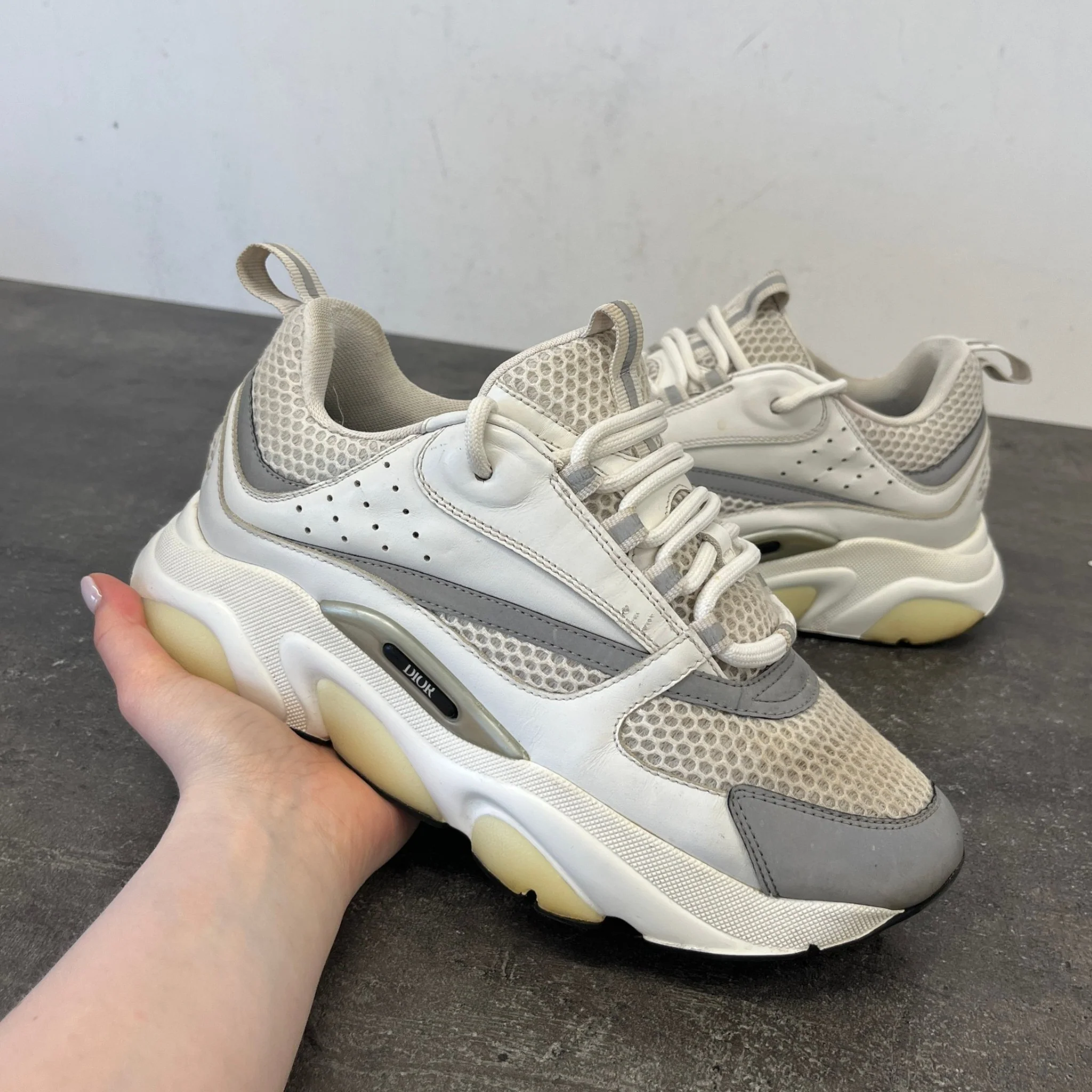 Men's B22 Low Trainers White Size EU 40 / UK 6 - Image 12