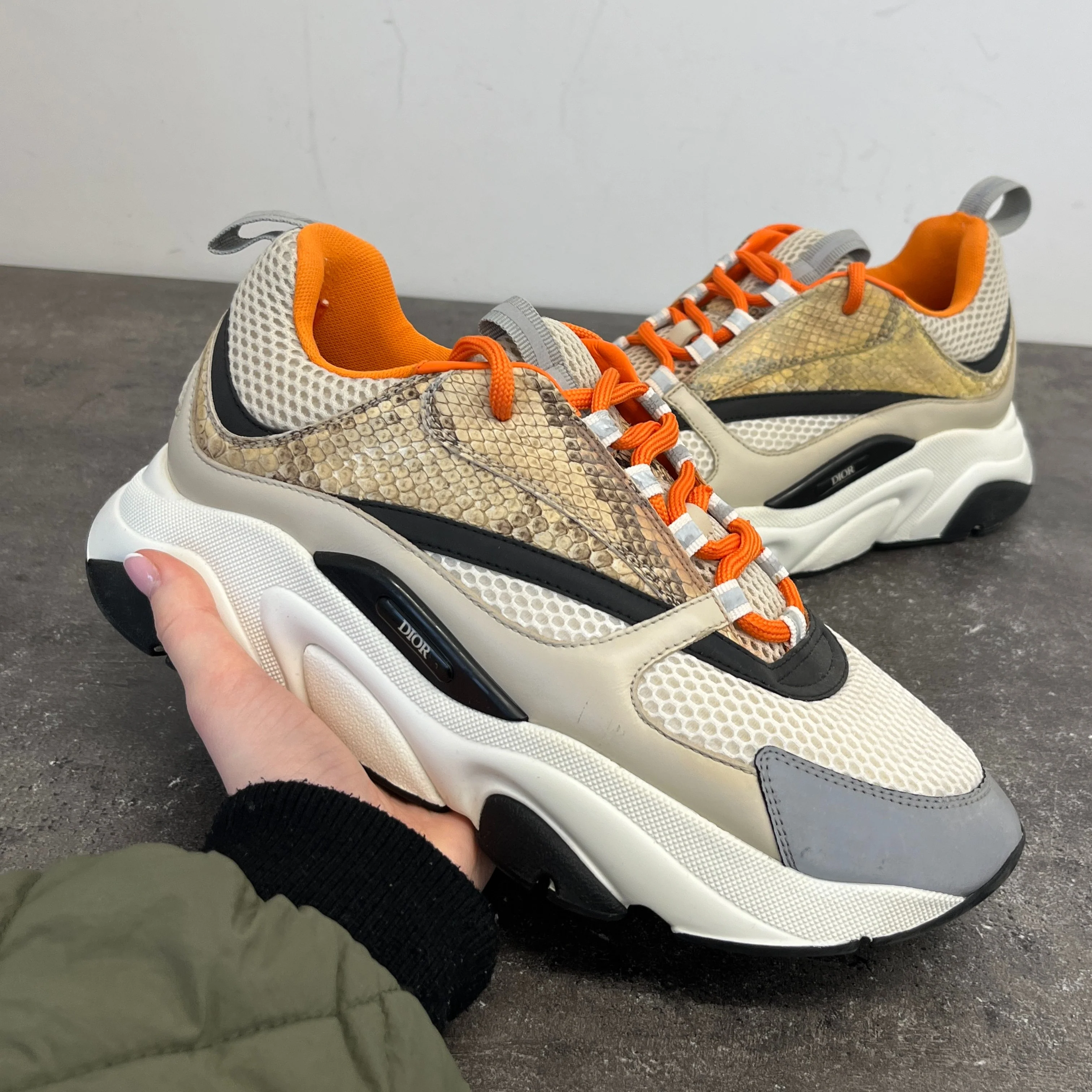 Men's B22 Python Low Trainers Multi-Coloured Size EU 42 / UK 8 - Image 12