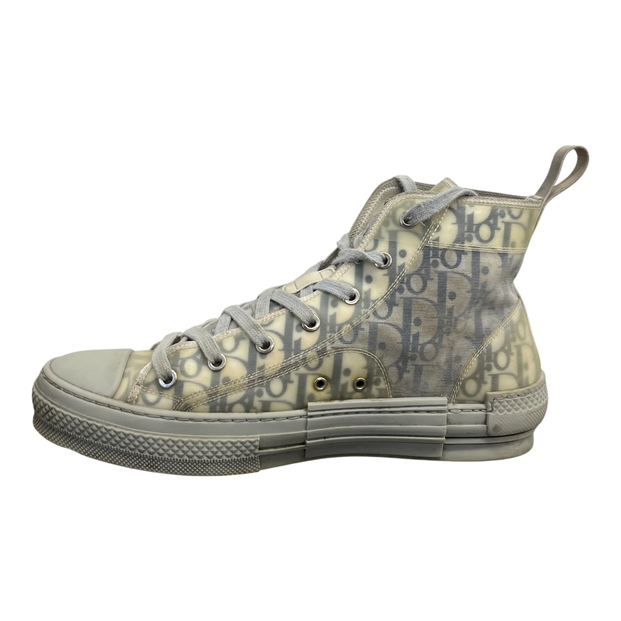 Men's B23 High Trainers Grey Size EU 42 / UK 8 - Image 2