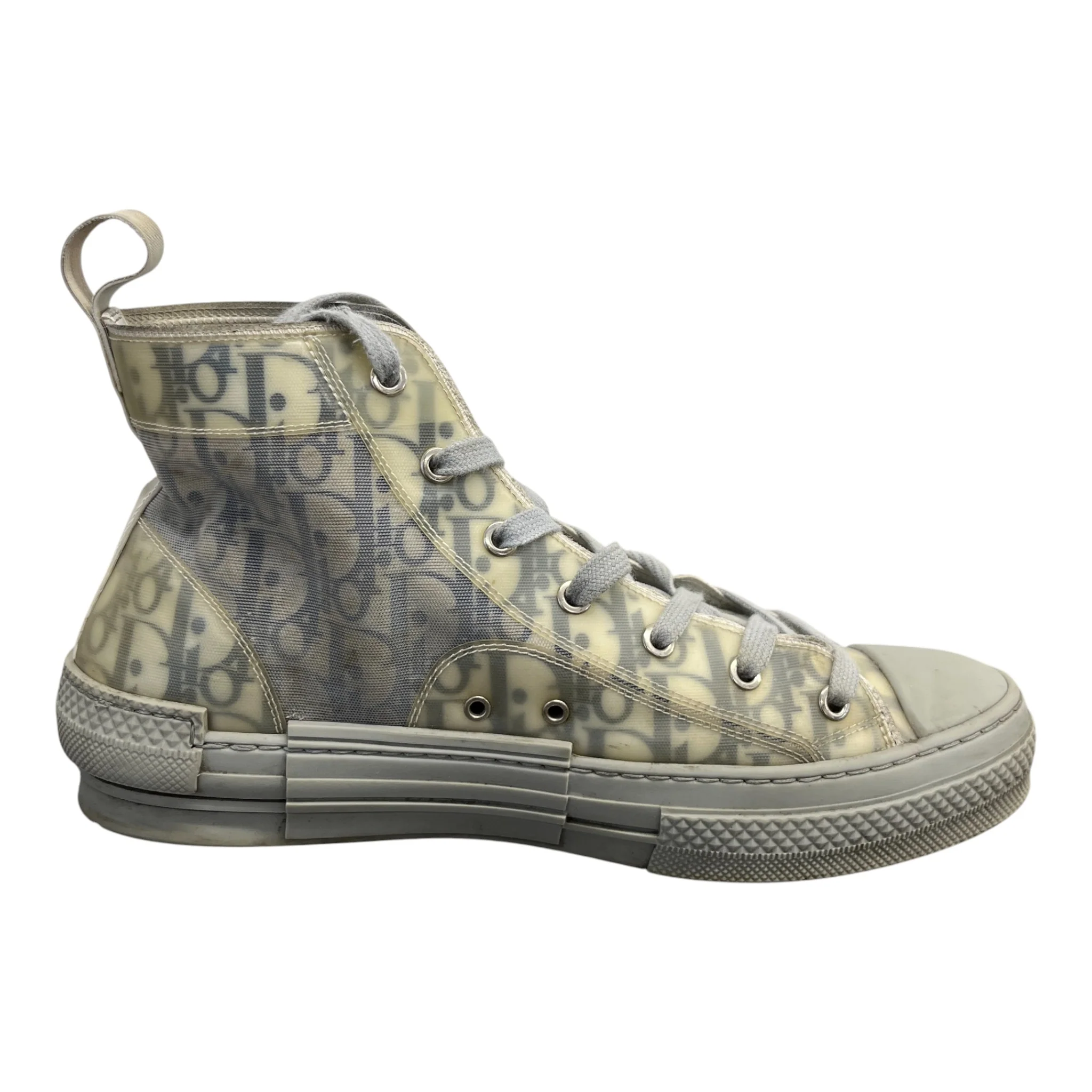 Men's B23 High Trainers Grey Size EU 42 / UK 8 - Image 4