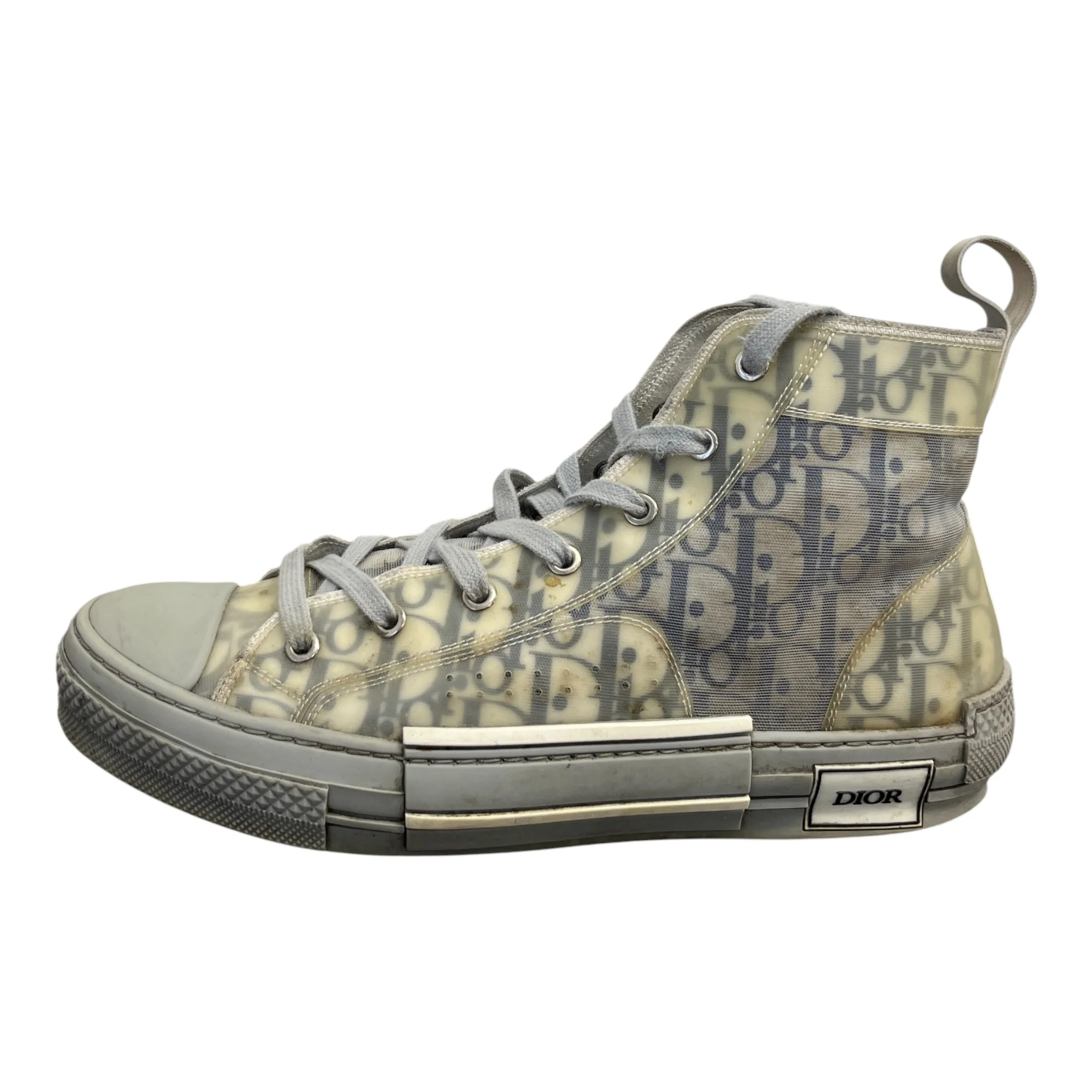 Men's B23 High Trainers Grey Size EU 42 / UK 8 - Image 5