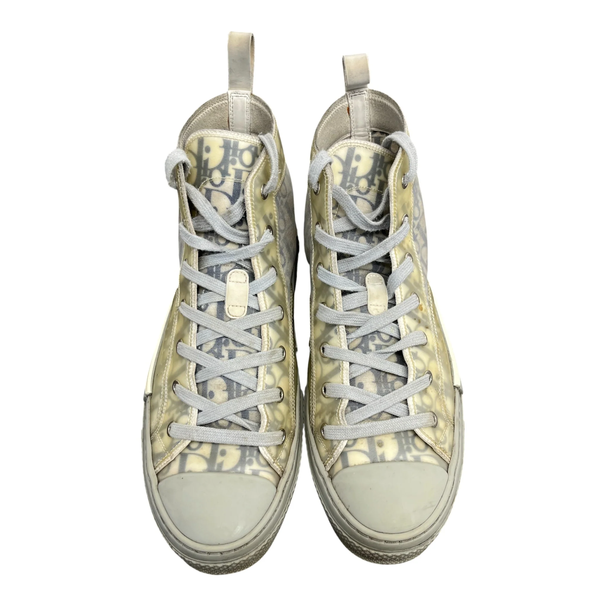 Men's B23 High Trainers Grey Size EU 42 / UK 8 - Image 6