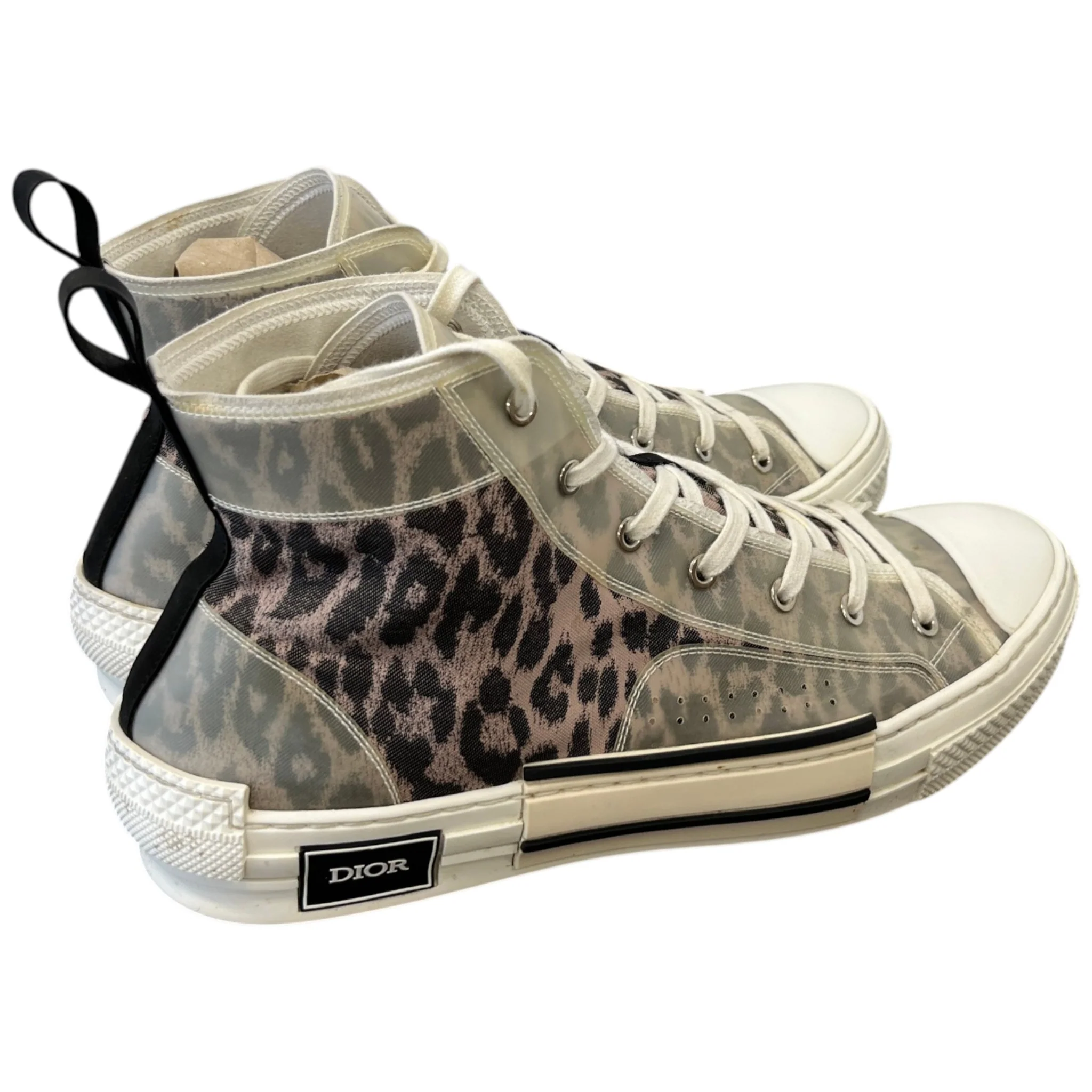 Men's B23 High Trainers White Size EU 45 / UK 11 - Image 8