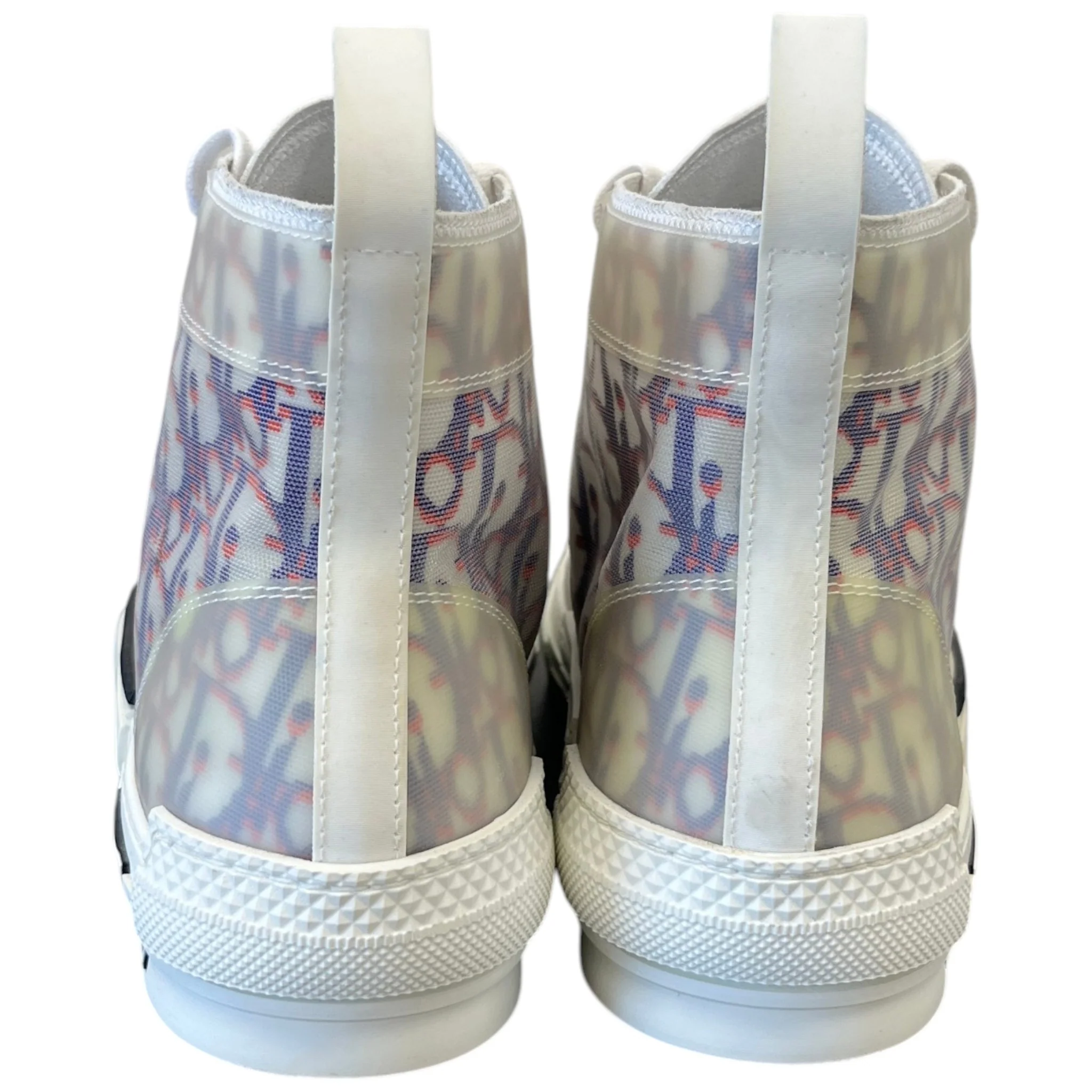 Men's B23 Oblique High Trainers Navy Size EU 42 / UK 8 - Image 7