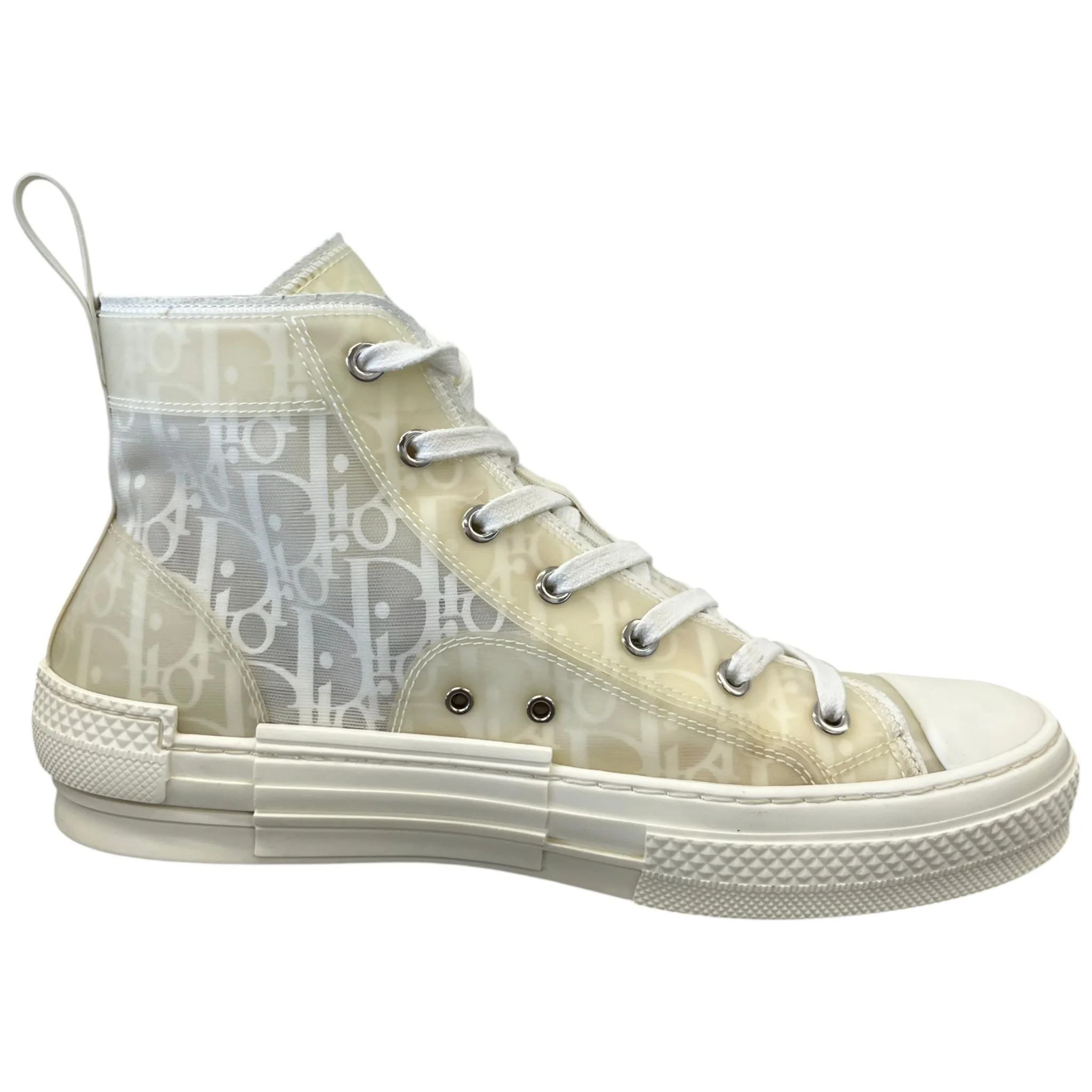 Men's B23 Oblique High Trainers White Size EU 40 / UK 6 - Image 4