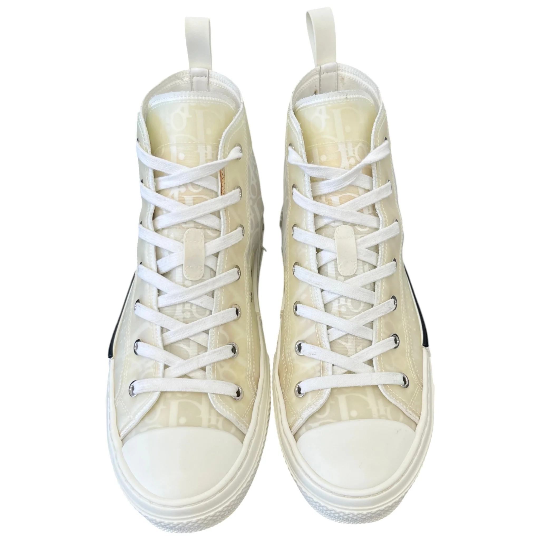 Men's B23 Oblique High Trainers White Size EU 40 / UK 6 - Image 6