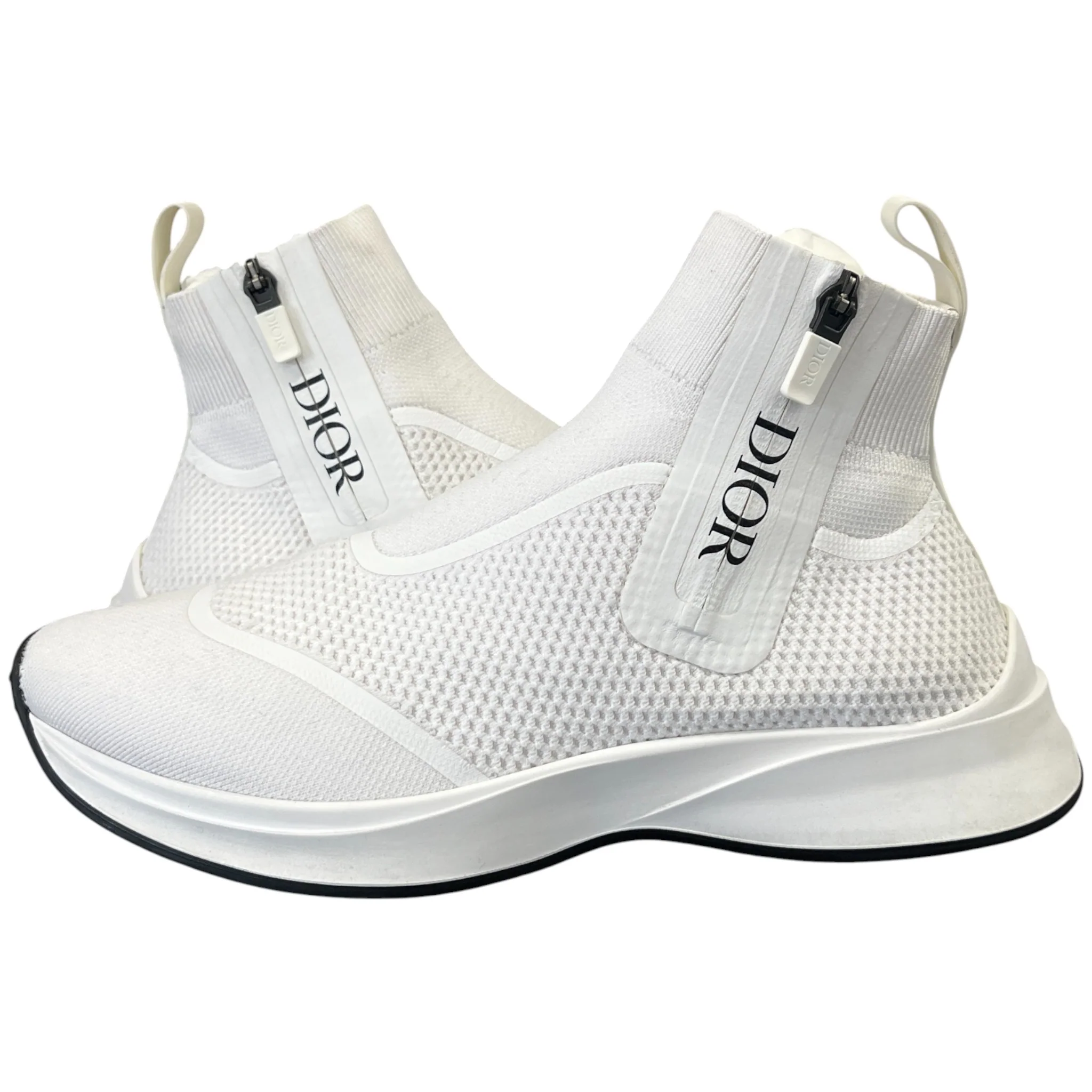 Men's B25 High Trainers White Size EU 39 / UK 5 - Image 3