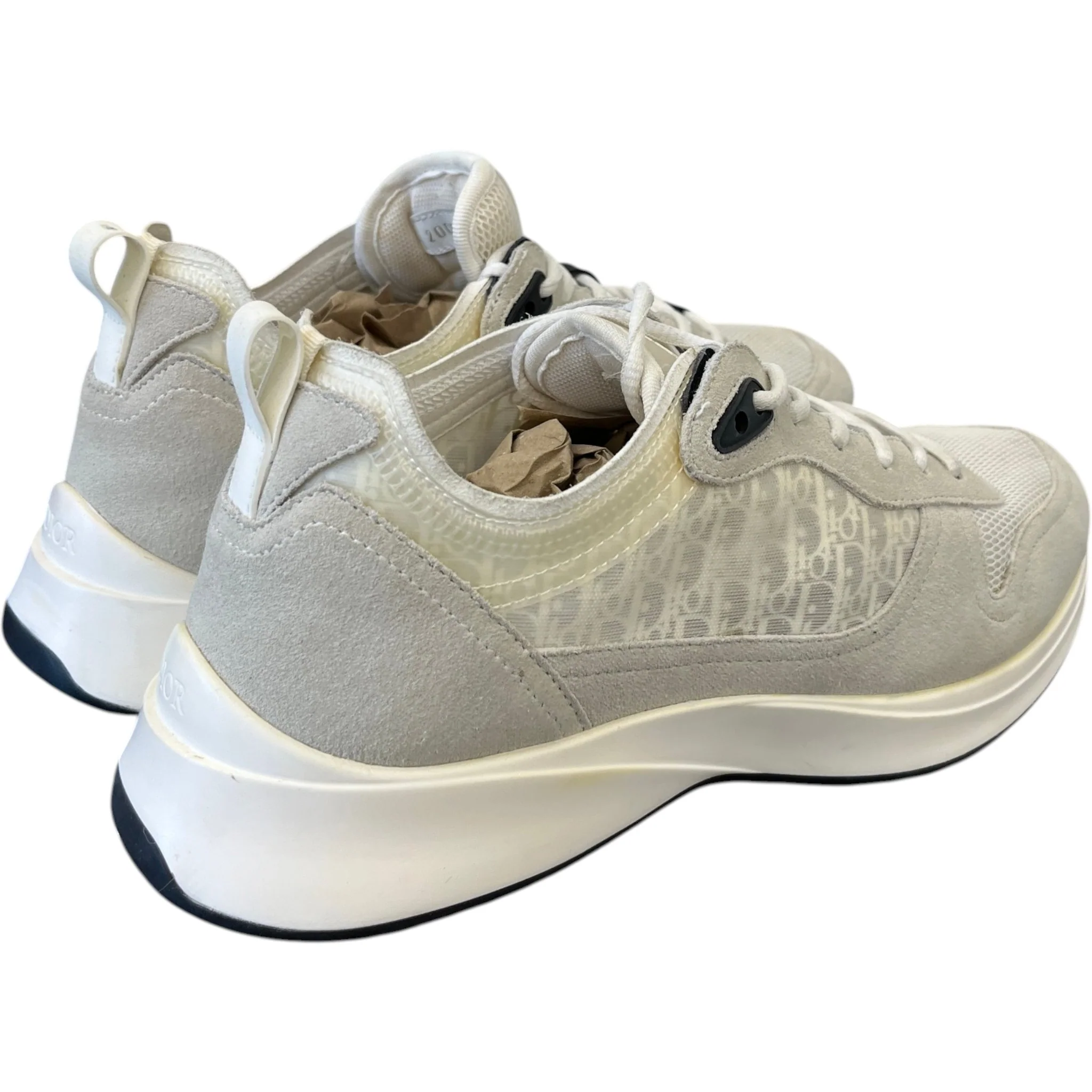 Men's B25 Low Trainers Grey Size EU 40 / UK 6 - Image 7