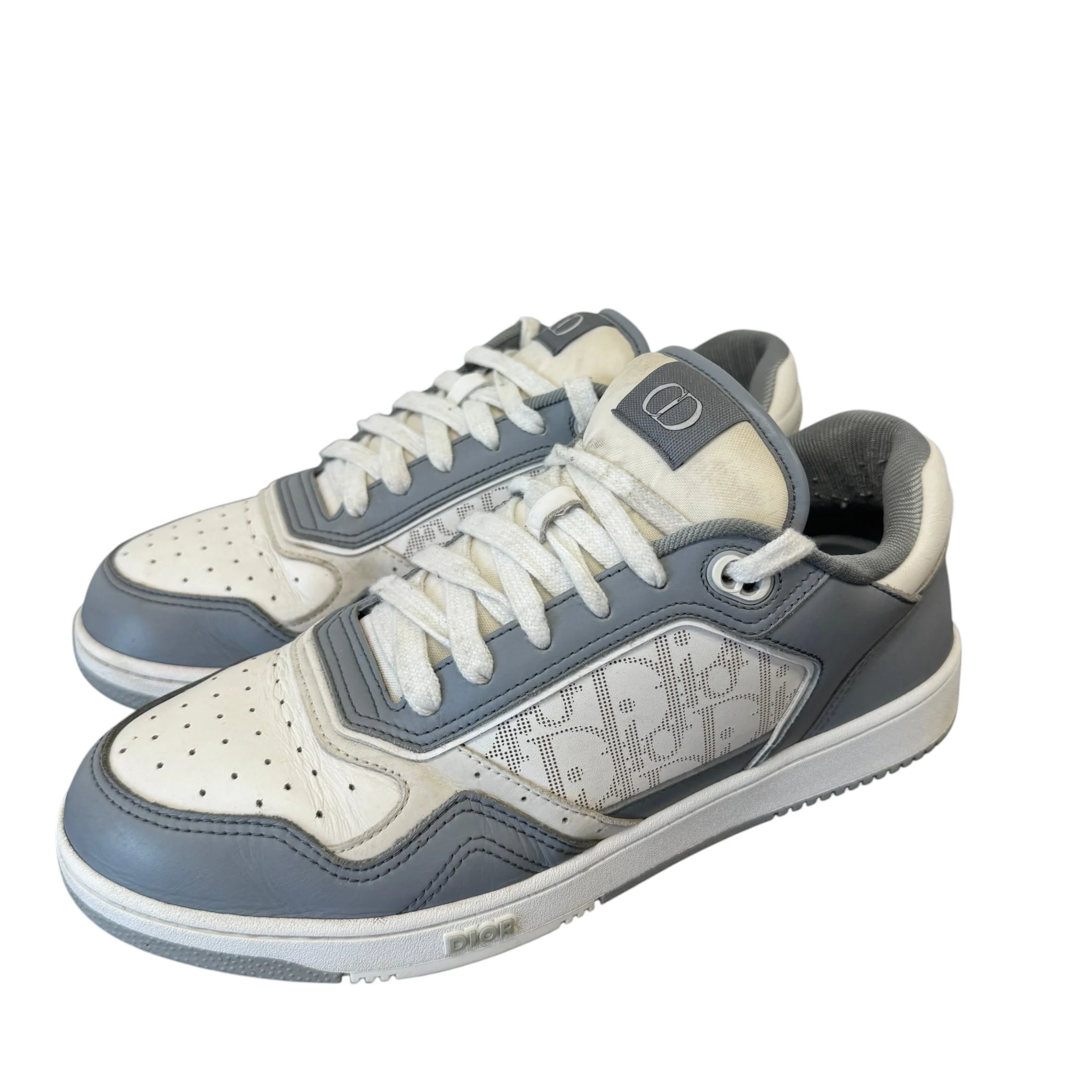 Men's B27 Low Trainers Grey Size EU 42 / UK 8 - Image 7
