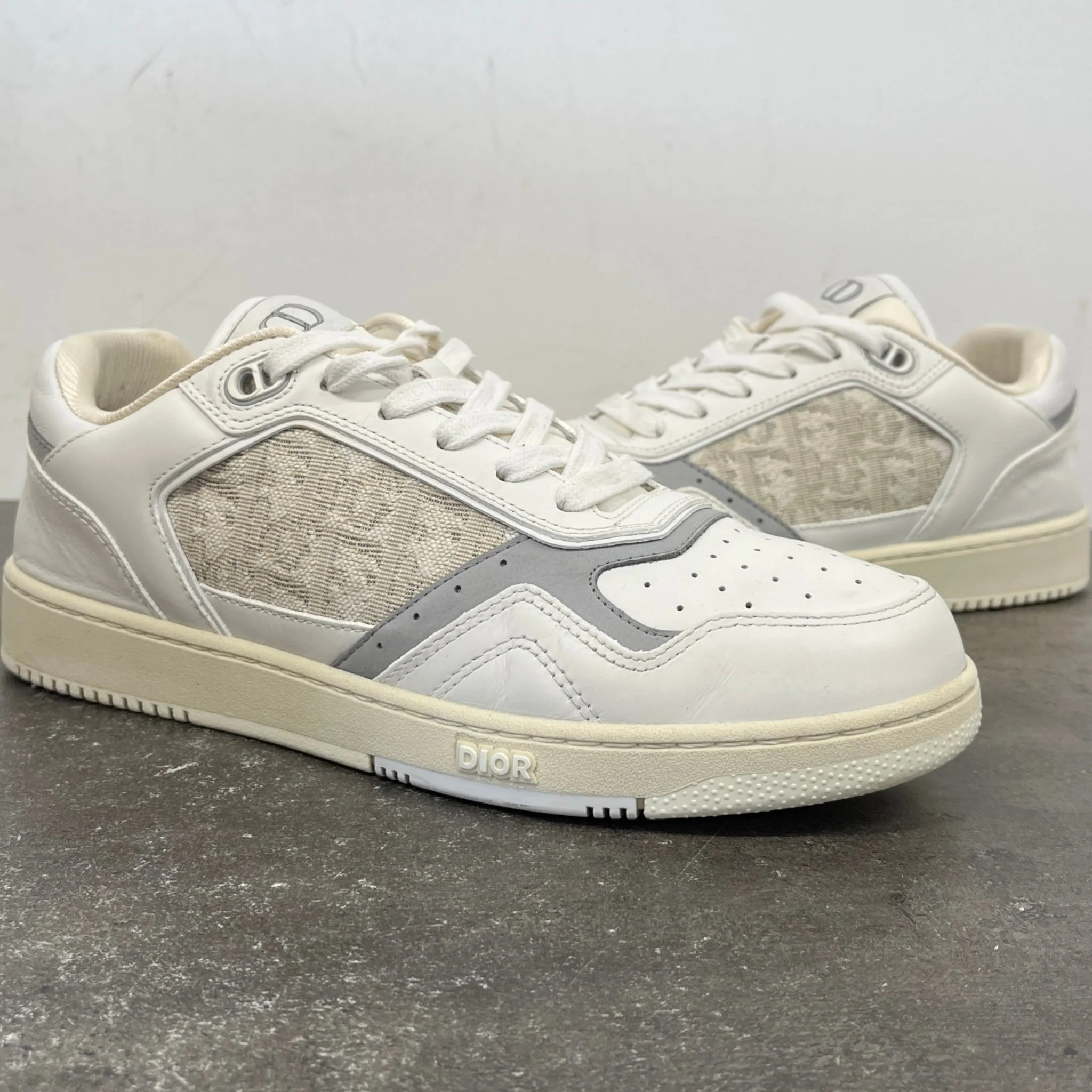 Men's B27 Low Trainers White Size EU 40.5 / UK 6.5 - Image 12