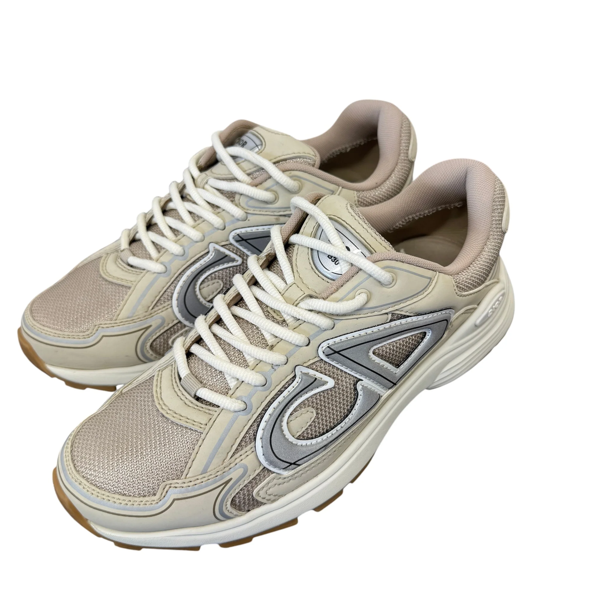 Men's B30 Low Trainers Beige Size EU 41 / UK 7 - Image 7