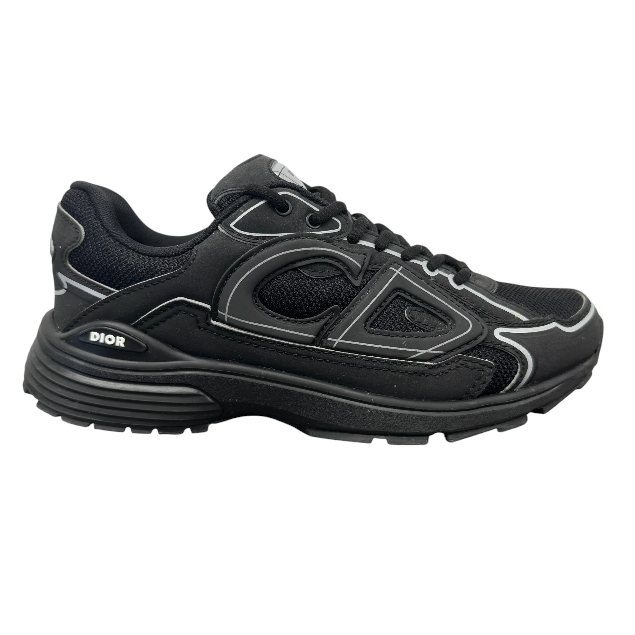 Men's B30 Low Trainers Black Size EU 39.5 / UK 5.5