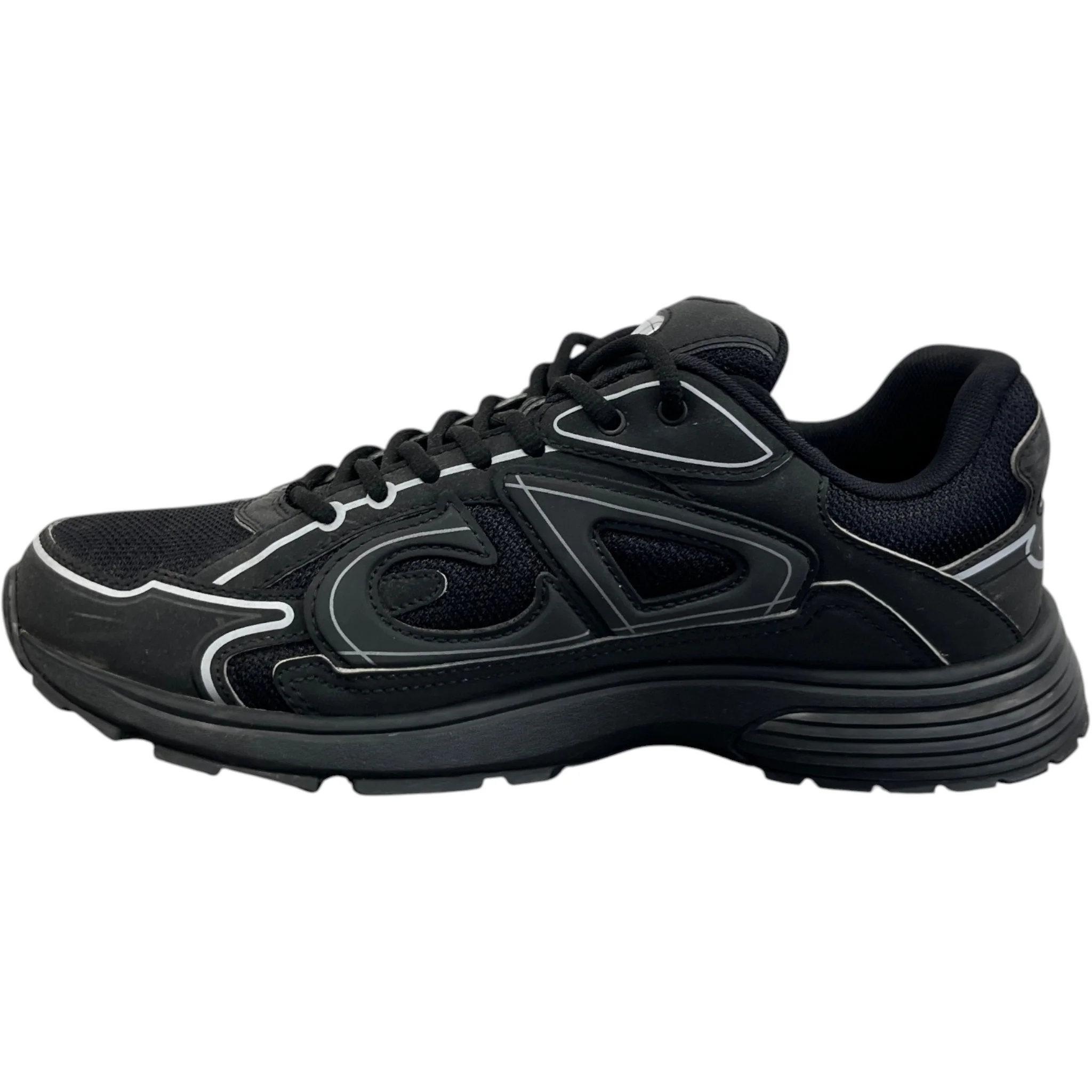 Men's B30 Low Trainers Black Size EU 43 / UK 9 - Image 2