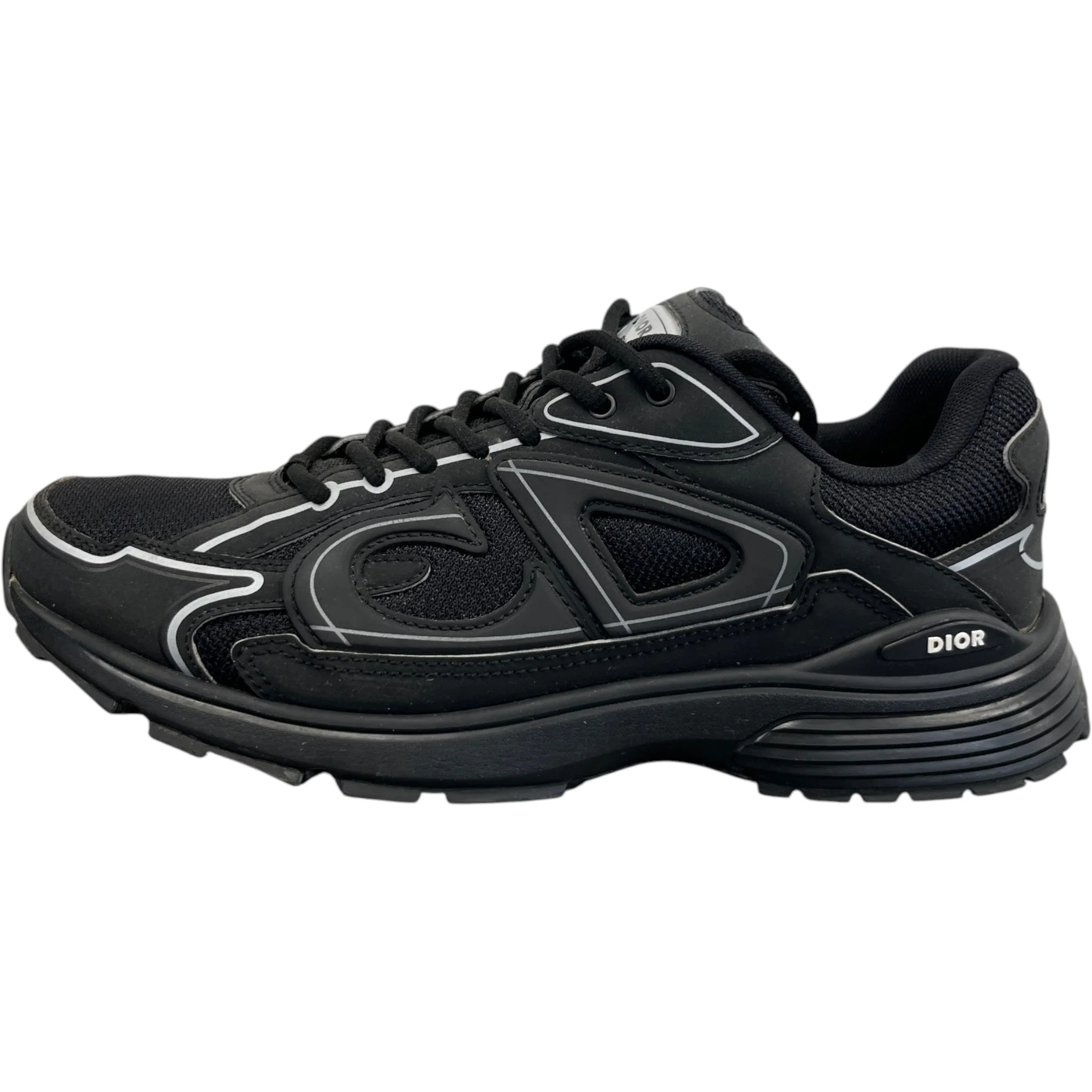 Men's B30 Low Trainers Black Size EU 43 / UK 9 - Image 5